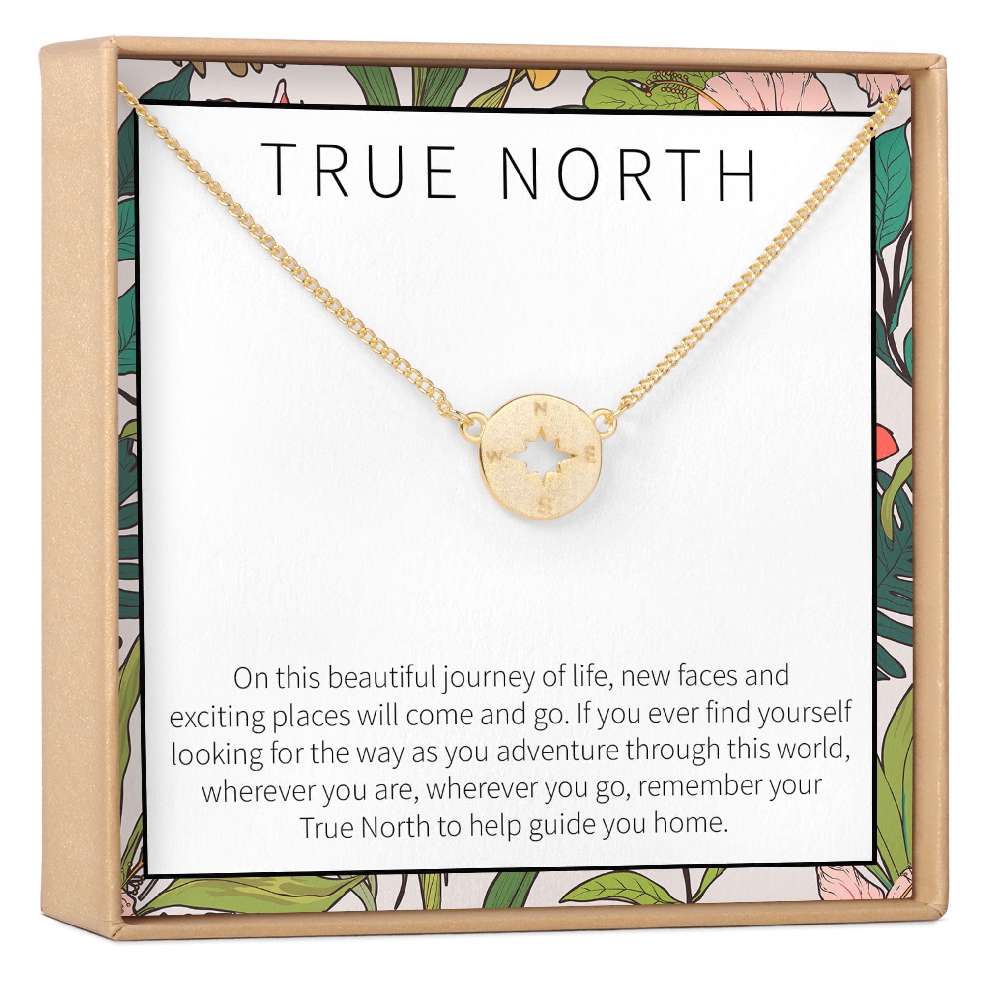 Compass Pendant Necklace