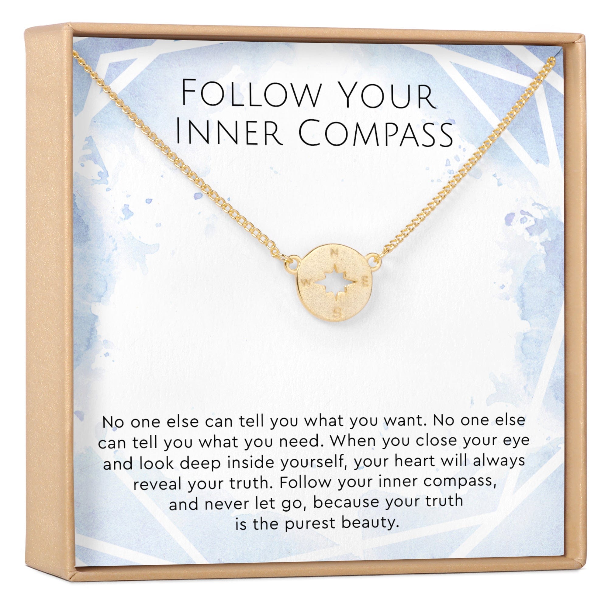 Compass Pendant Necklace