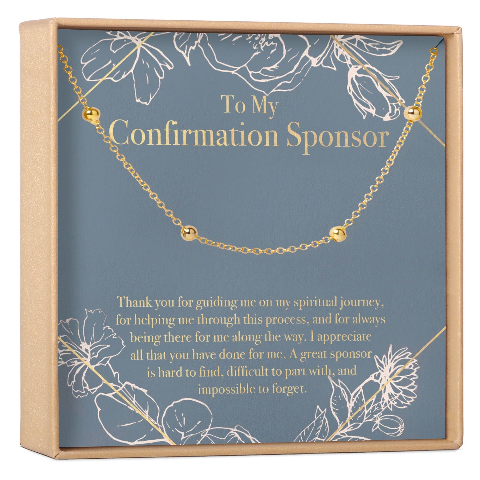 Confirmation Sponsor Bracelet