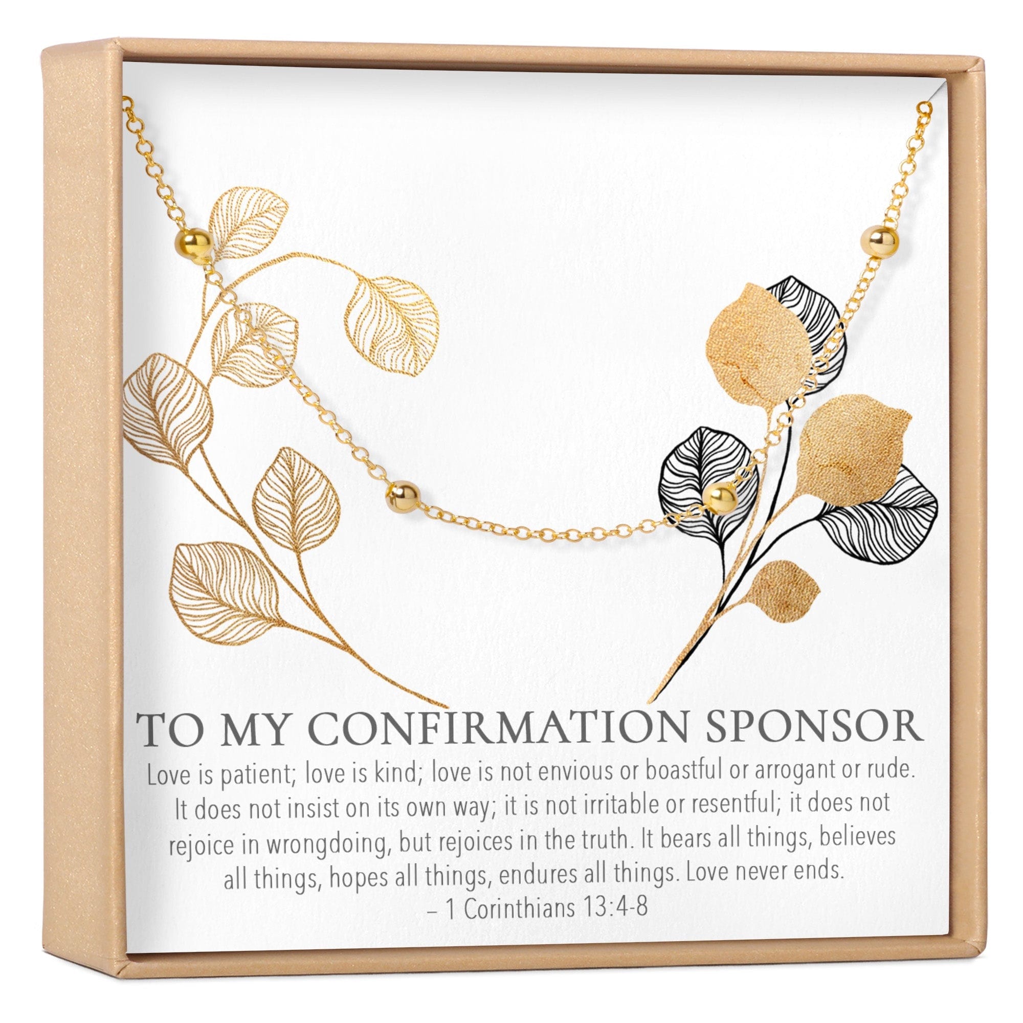 Confirmation Sponsor Bracelet