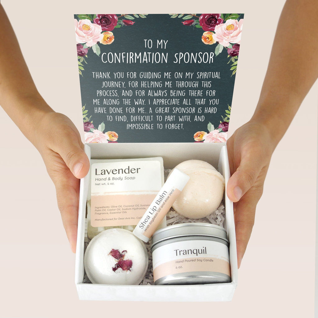 Confirmation Sponsor Spa Gift Box