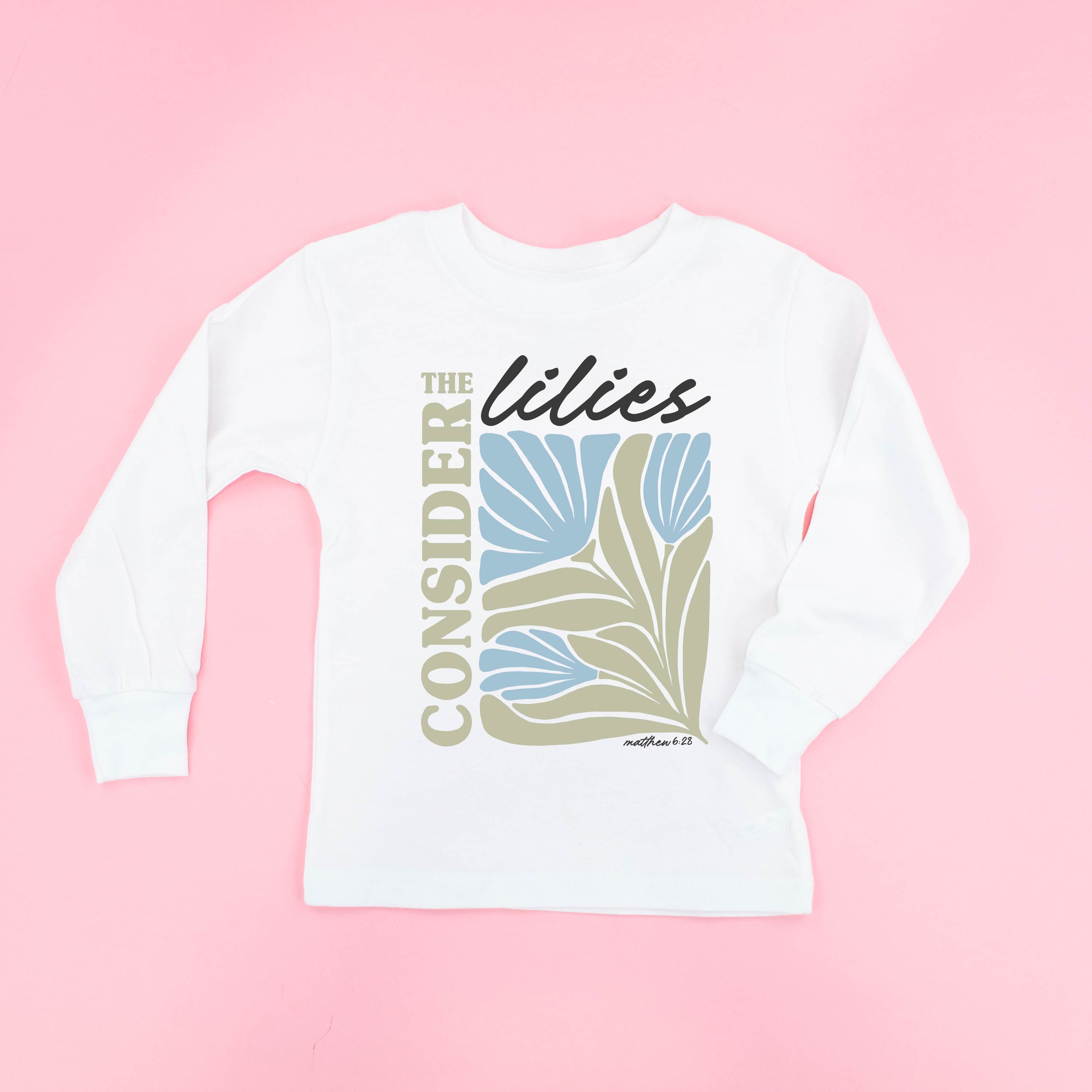 Consider The Lilies - Child Long Sleeve Tee