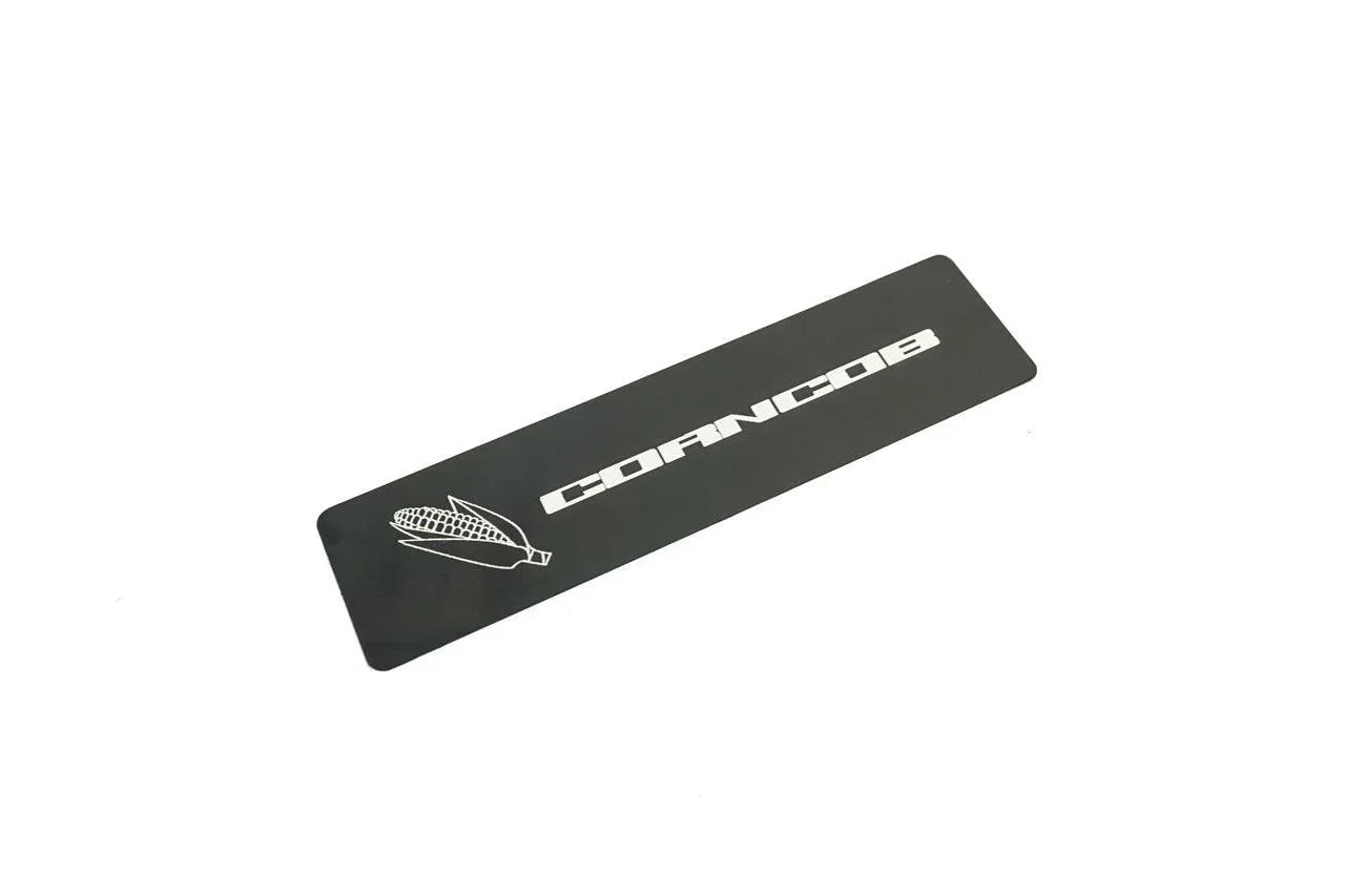 CORNCOB Logo Emblem for Weathertech All Weather Floor Mats (Metal Etched) - Universal