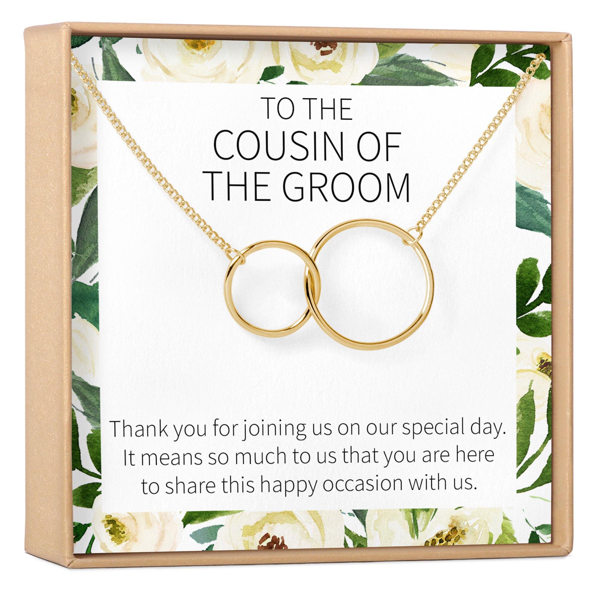 Cousin of the Groom Necklace