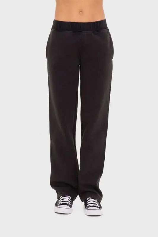 Trendsi Fleece Lounge Pants Women&amp;#39;s Comfy Elastic Waist Casual Pants