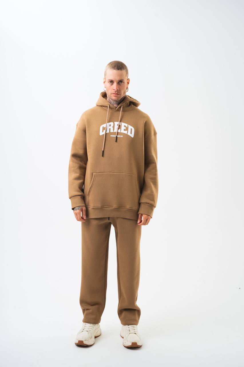 Oversize &#39;Creed&#39; Muhammad Ali Graphic Hoodie - Boxing Inspired Streetwear Sweatshirt