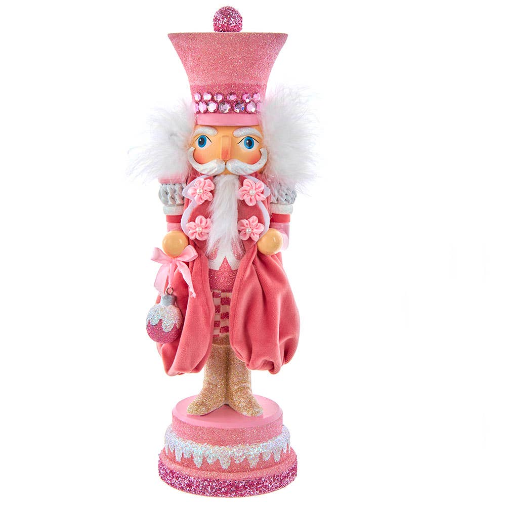 15&amp;quot;HOLLYWOOD PINK SWEET SOLDIER NUTCRACKER