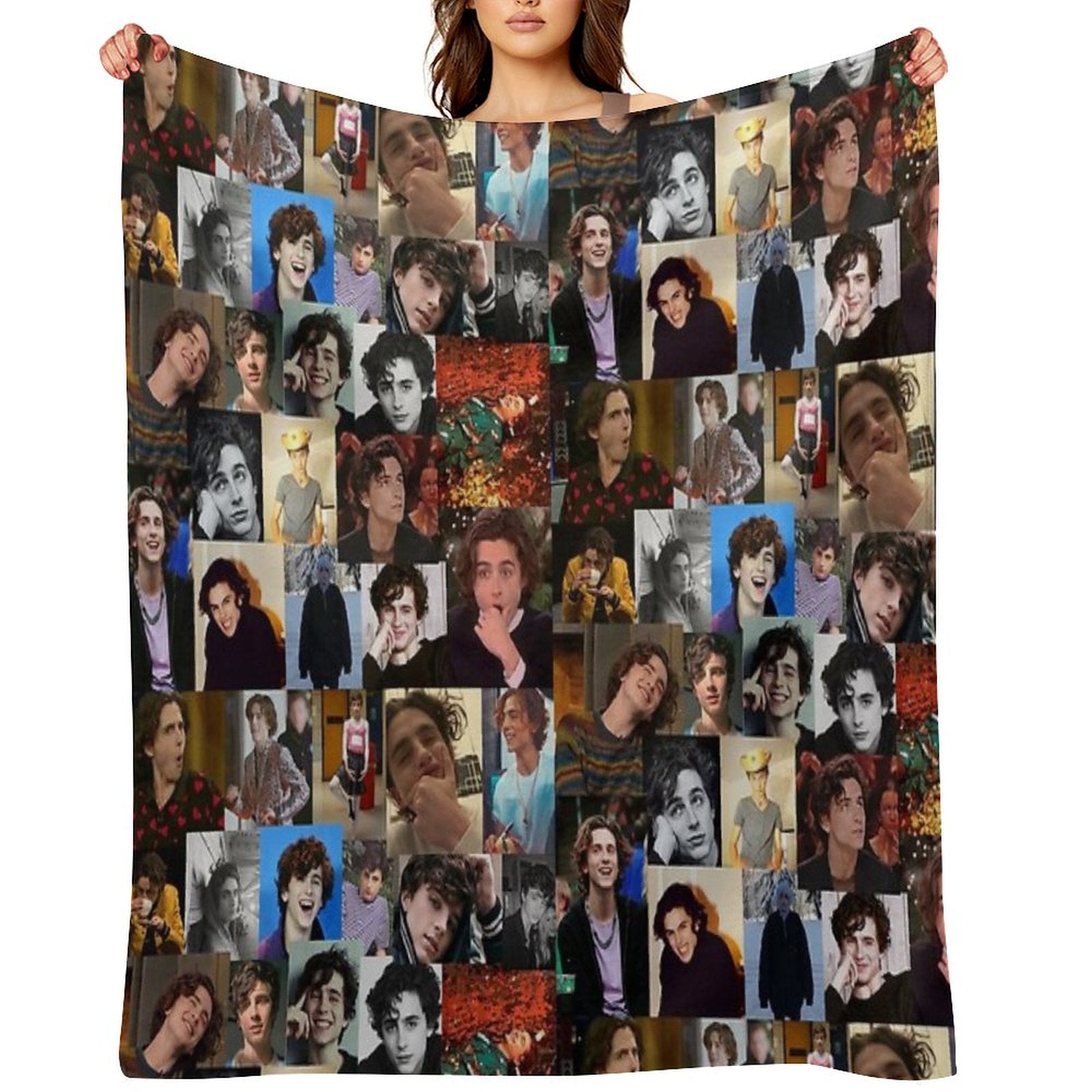 Another Timmy Collage Throw Blanket