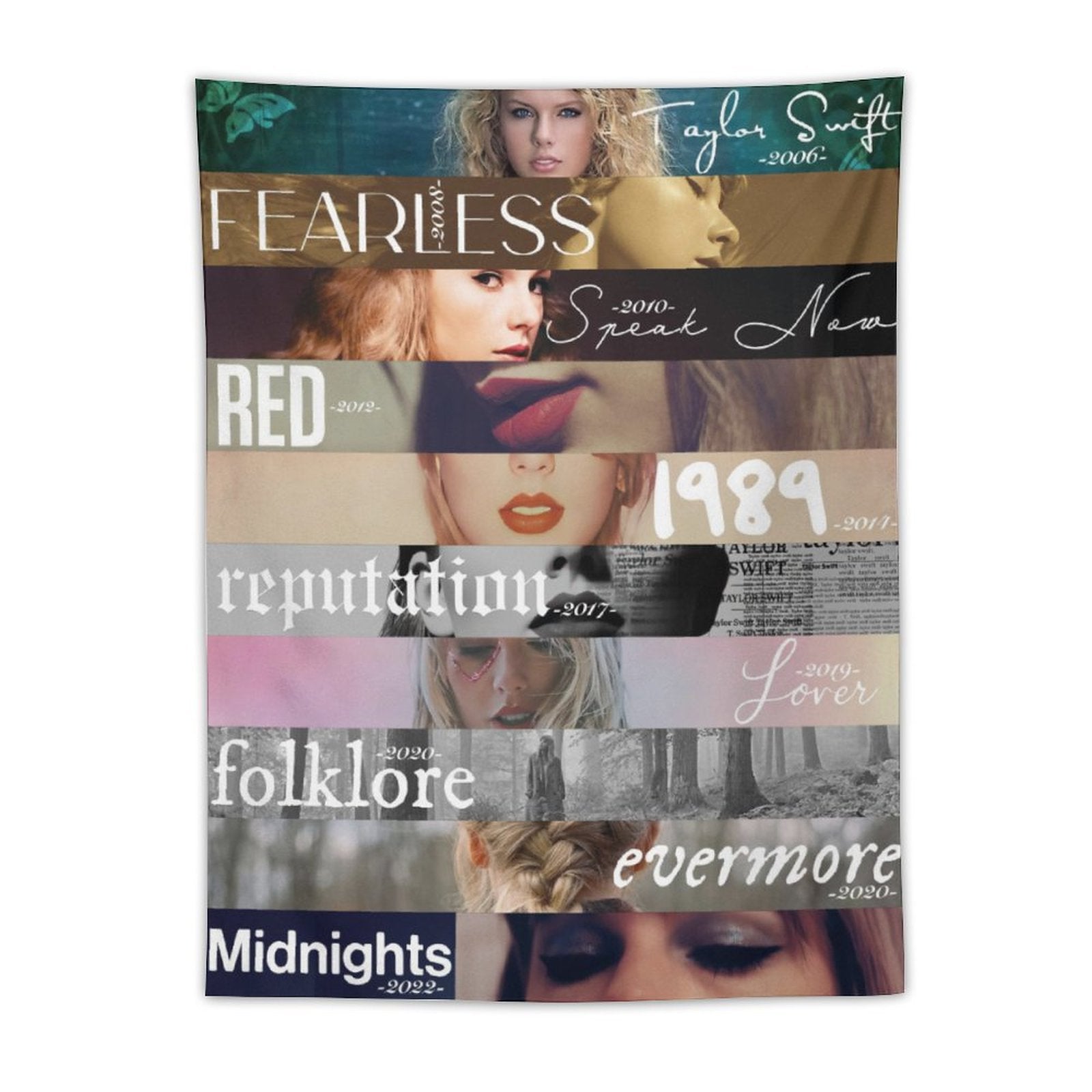 Taylor Album Collections 2006-2022 Tapestry