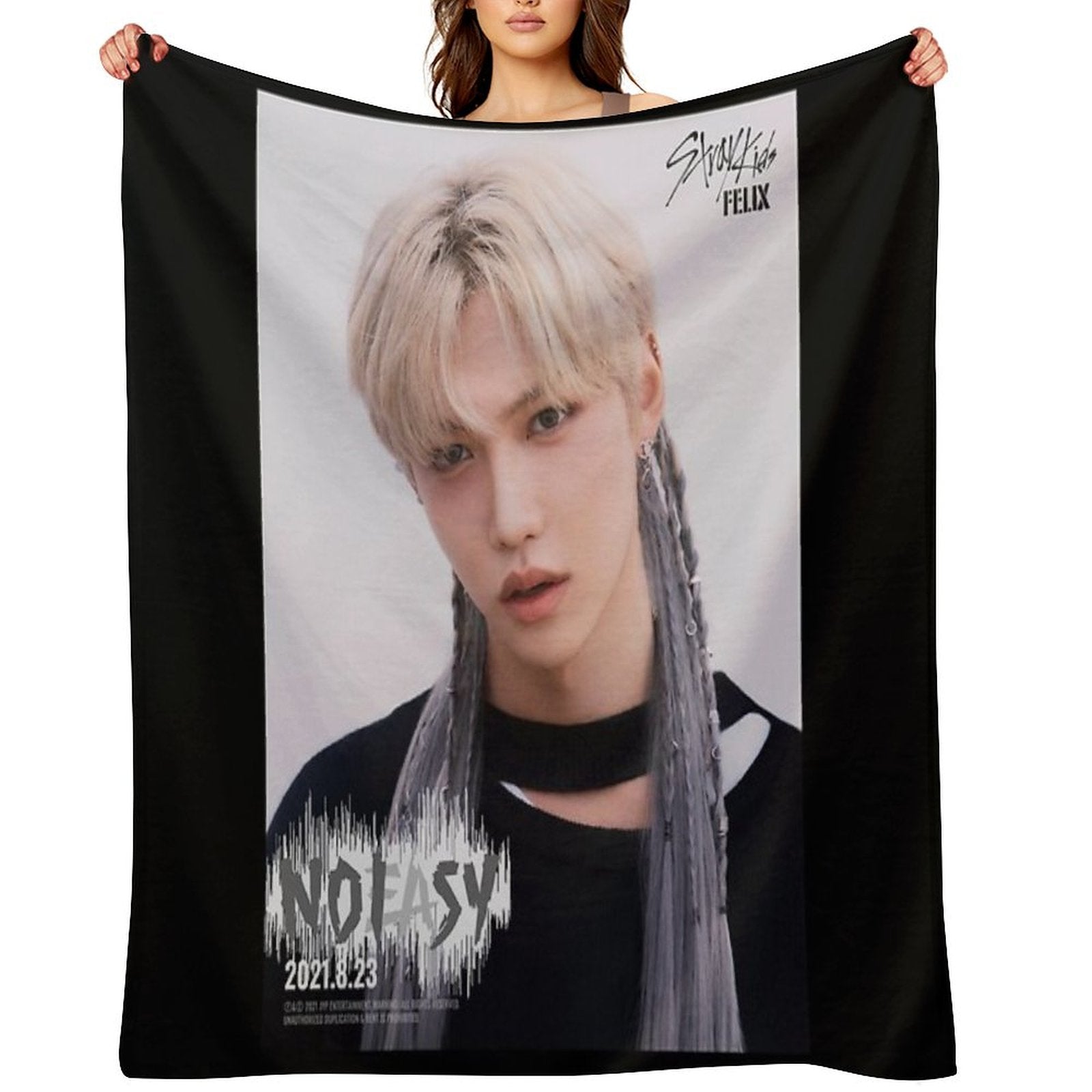 Stray Kids - Felix - Kpop Throw Blanket