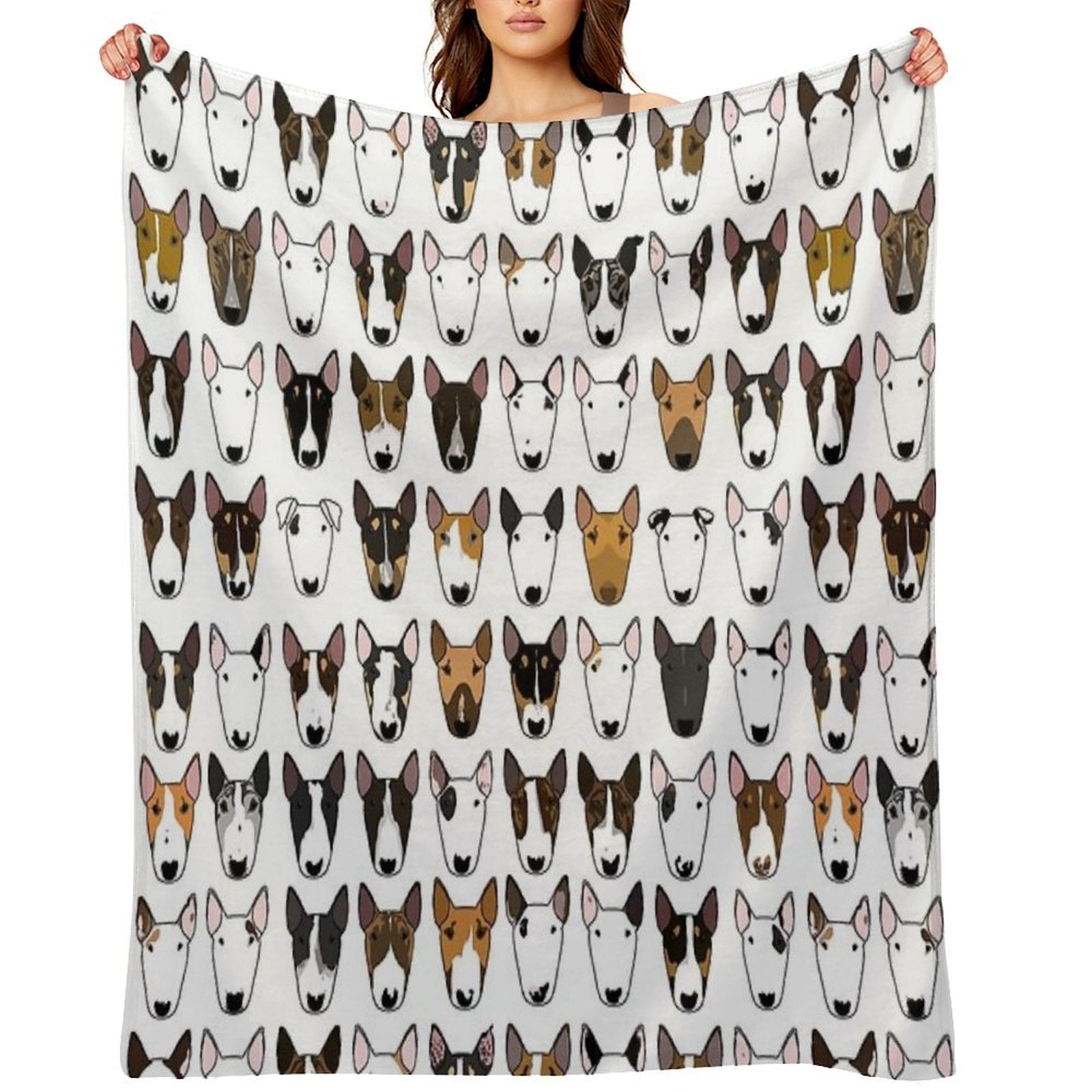 A Metre Of Bullies Throw Blanket