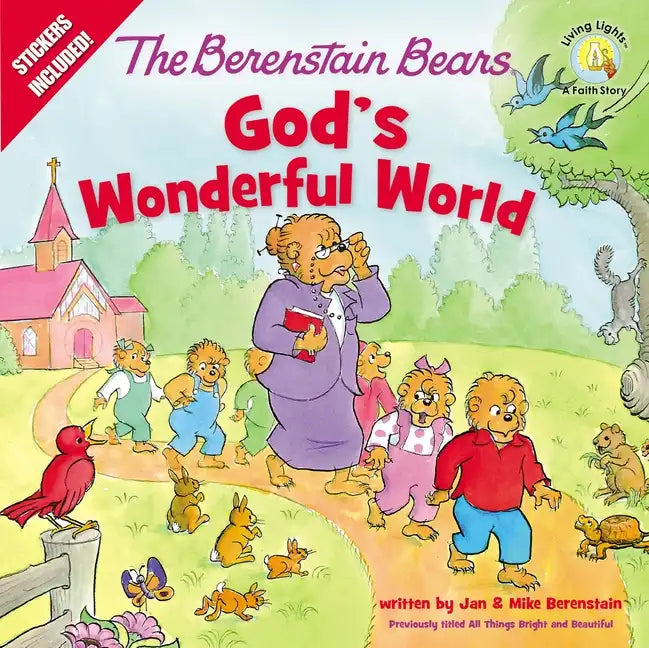 The Berenstain Bears God&amp;#39;s Wonderful World - Paperback