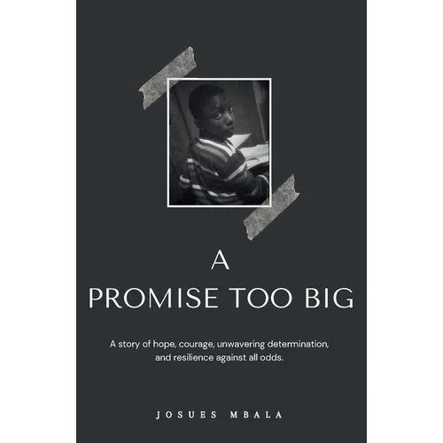 A Promise Too Big: A story of hope, courage, unwavering determination, and resilience against all odds. - Paperback