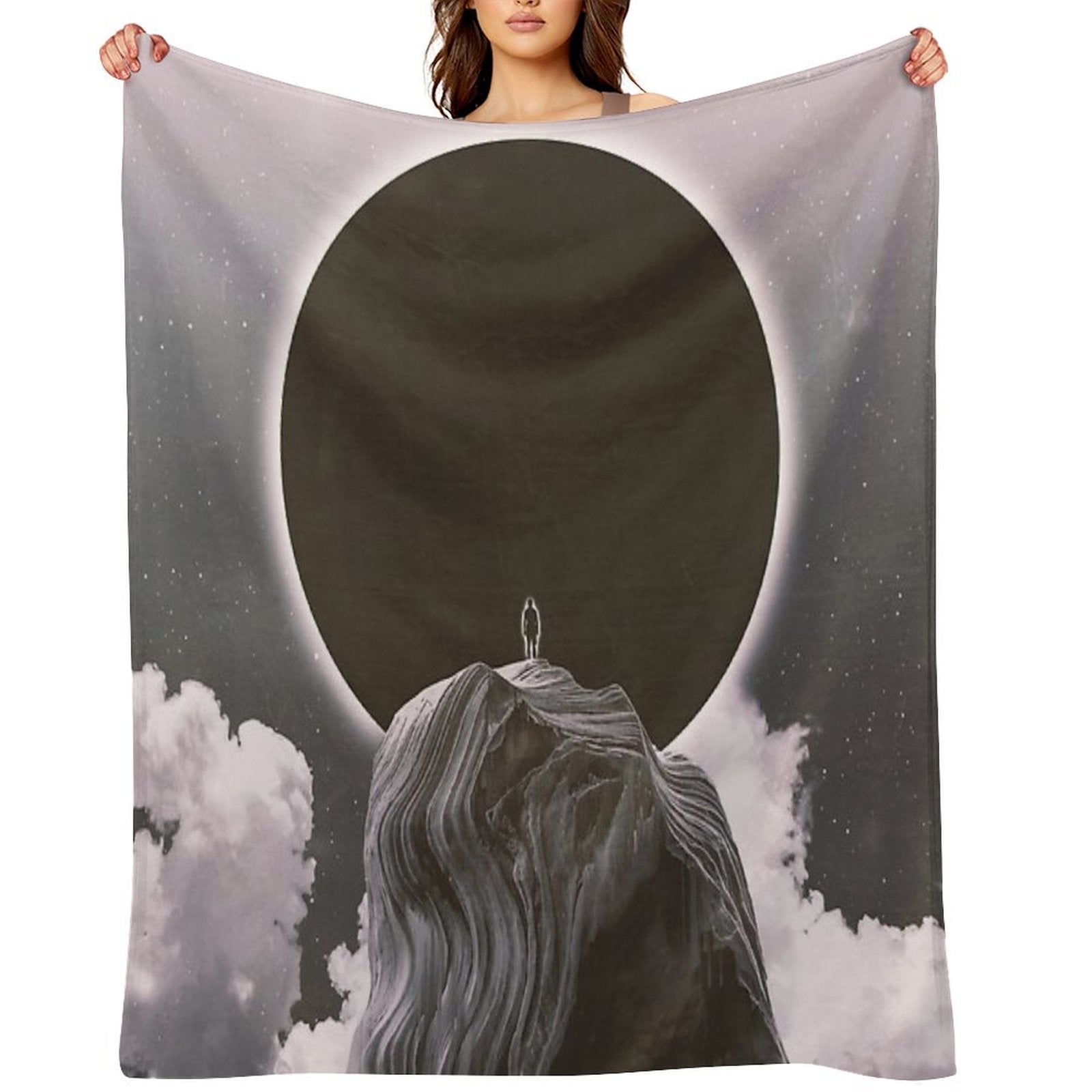 Now More Than Ever BW Throw Blanket