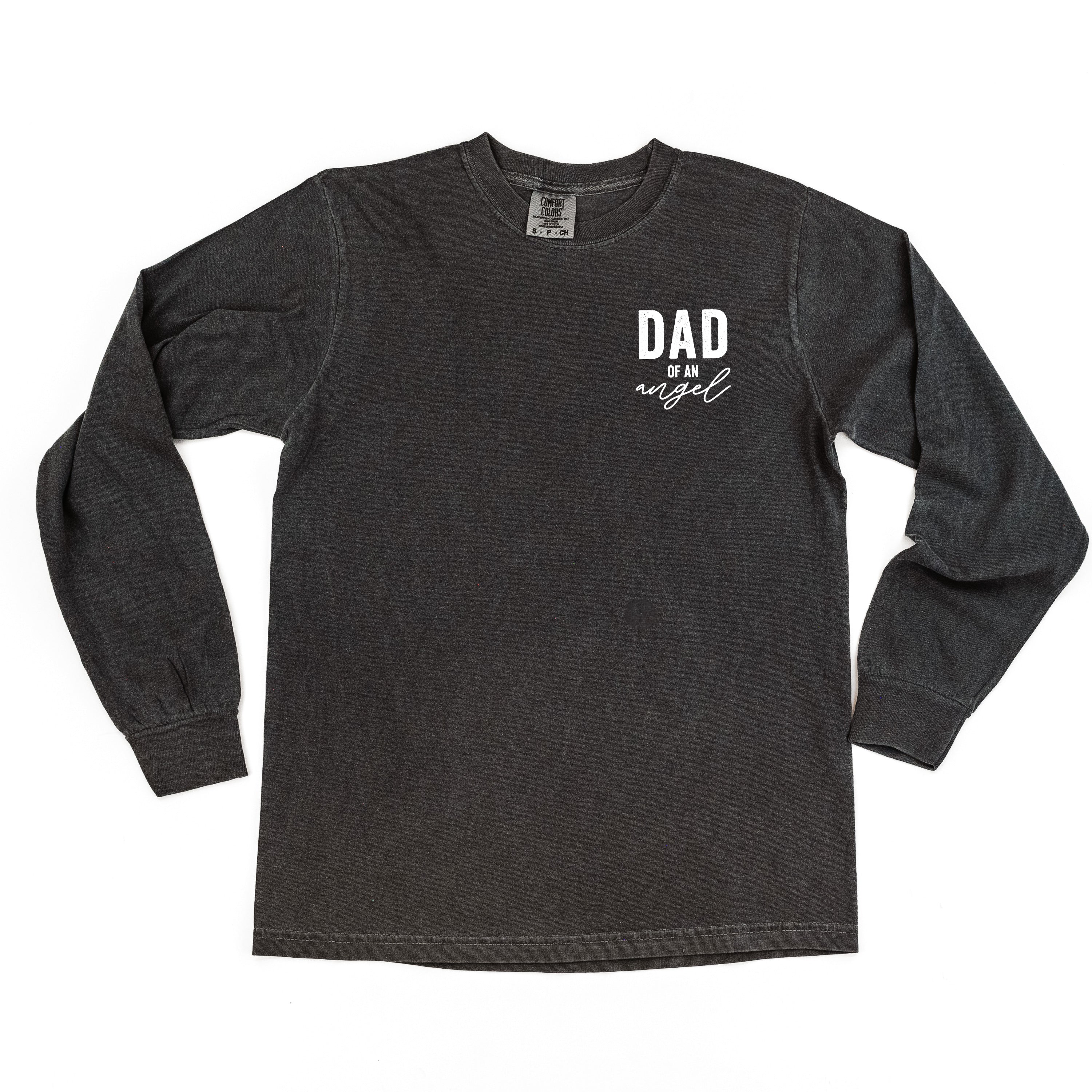 Dad of Angel(s) - Long Sleeve Comfort Colors Tee