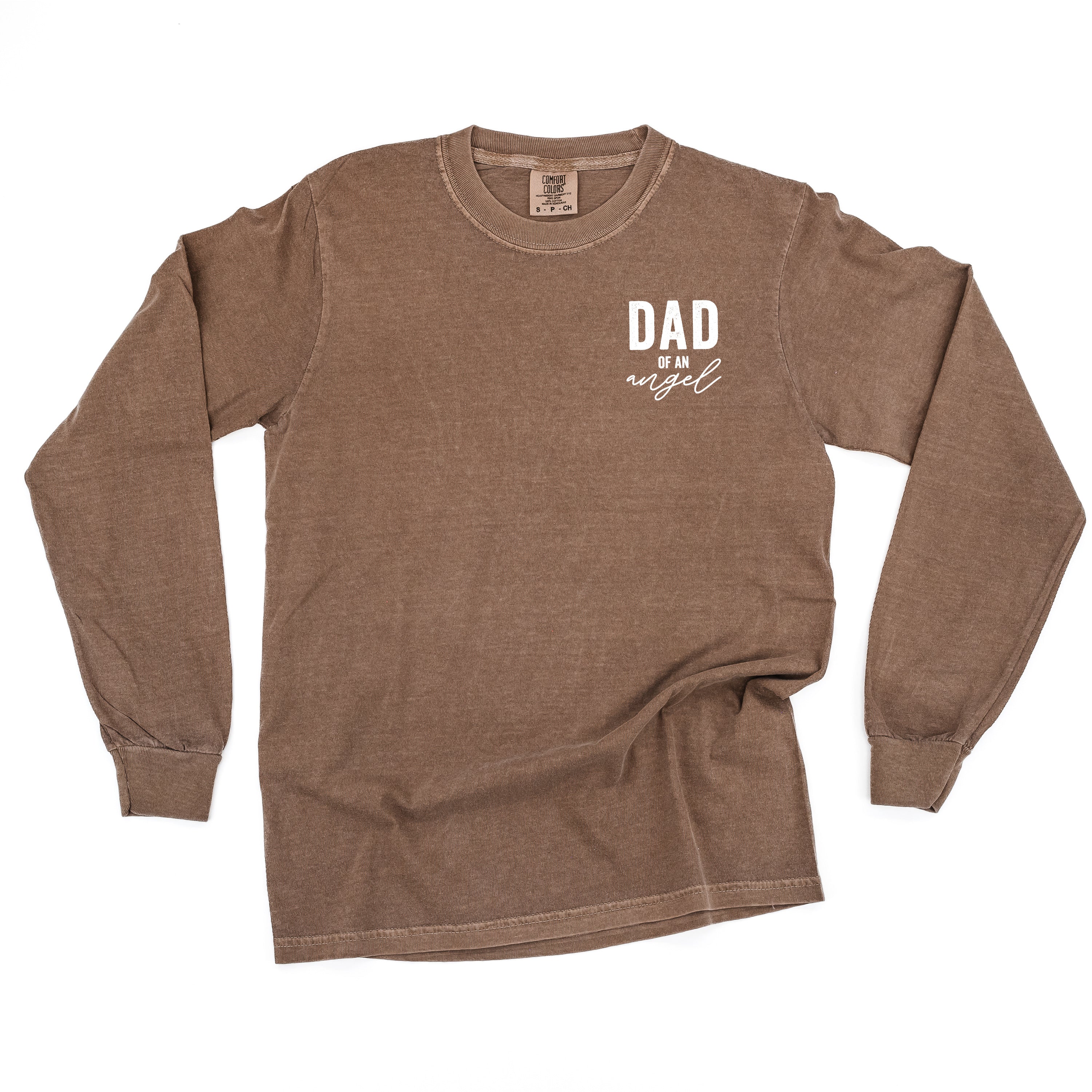 Dad of Angel(s) - Long Sleeve Comfort Colors Tee