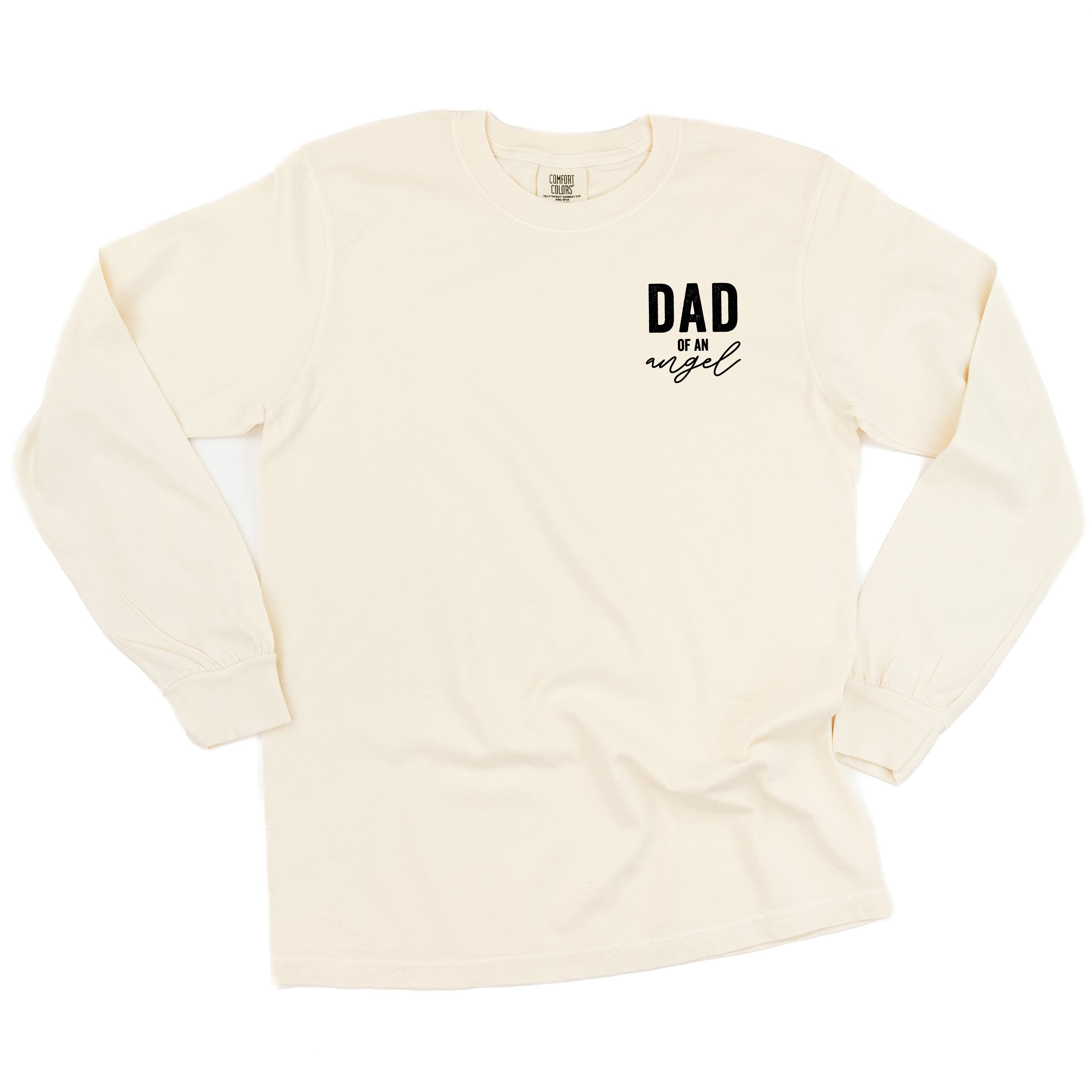 Dad of Angel(s) - Long Sleeve Comfort Colors Tee