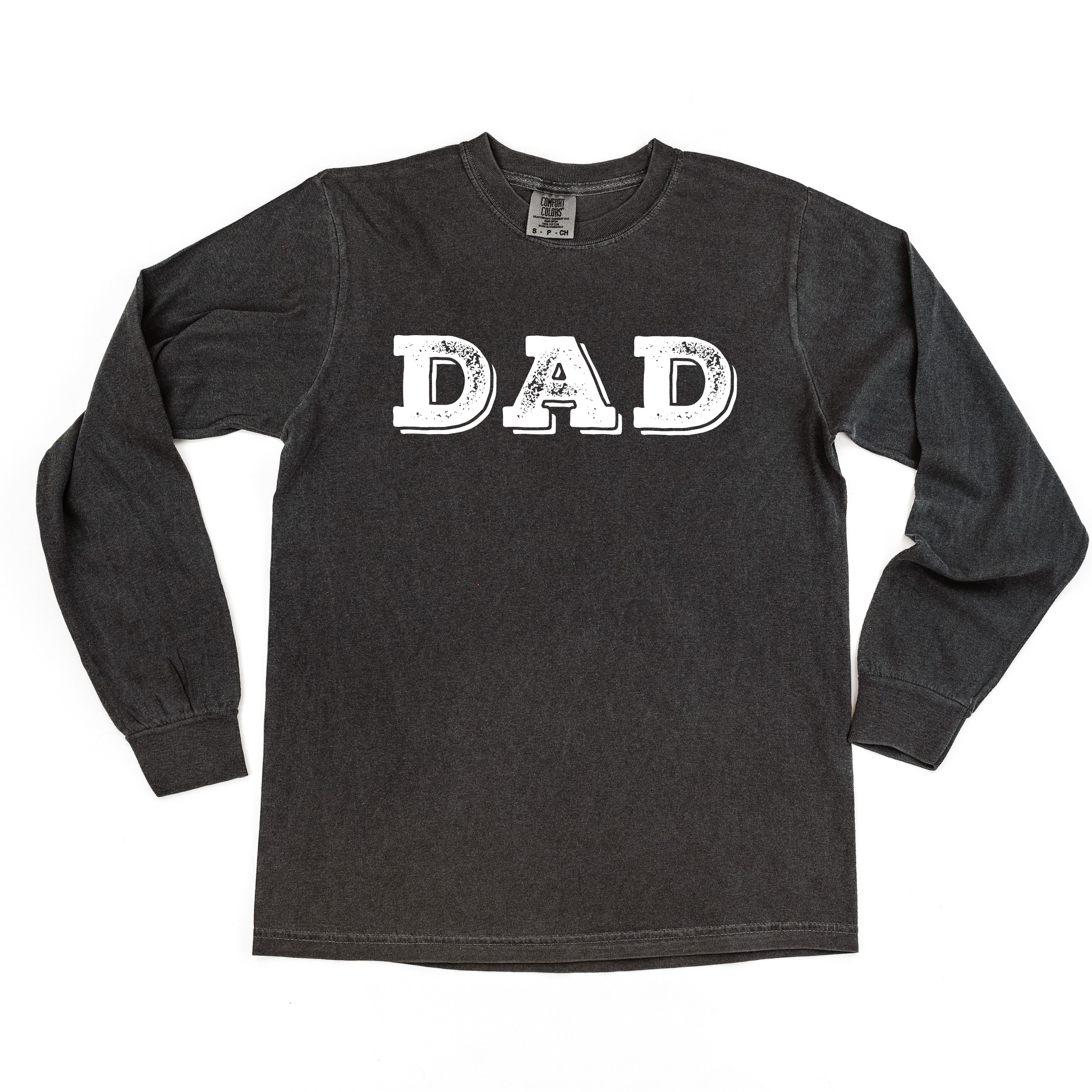Dad - Vintage - Long Sleeve Comfort Colors Tee