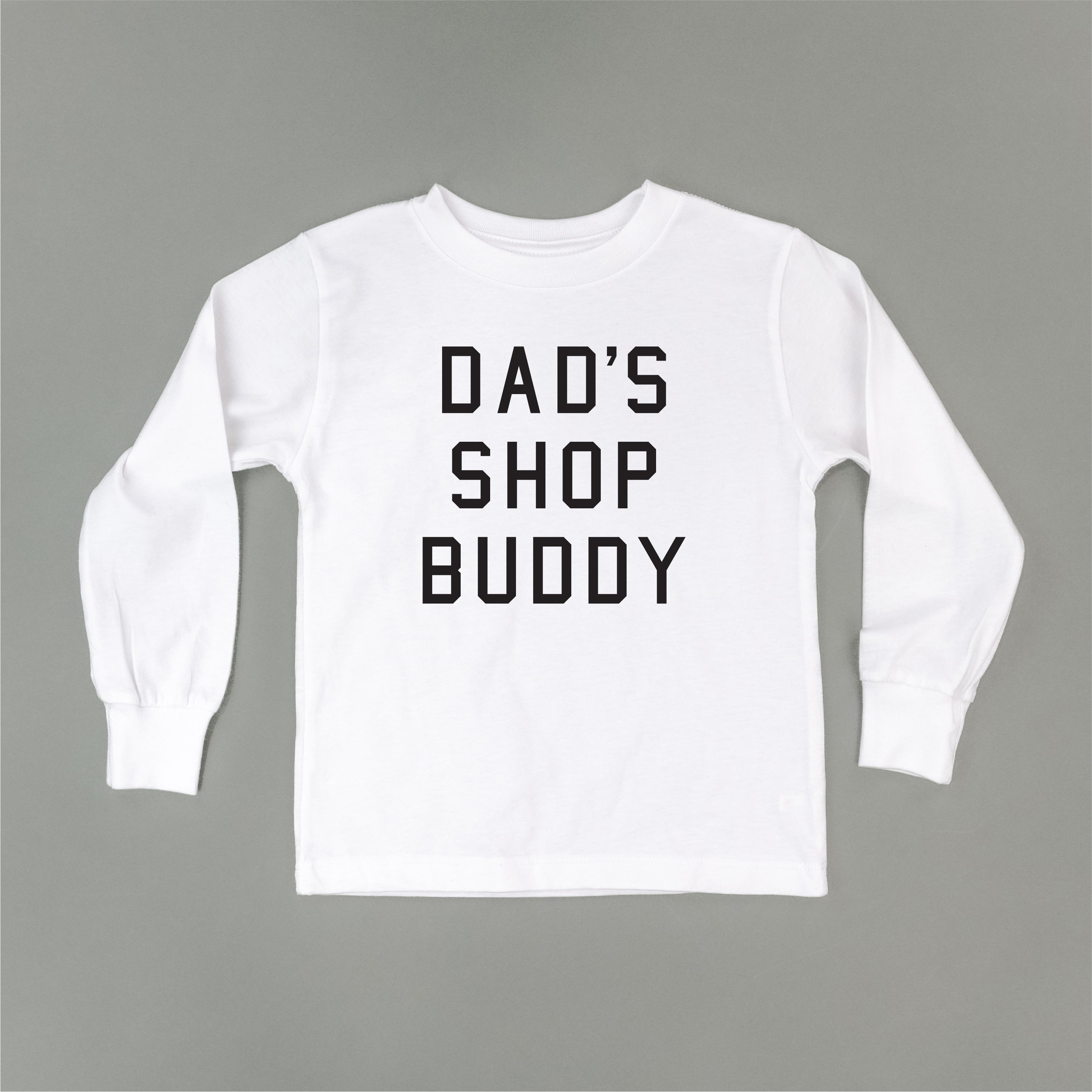 Dad&#39;s Shop Buddy - Child Long Sleeve Tee