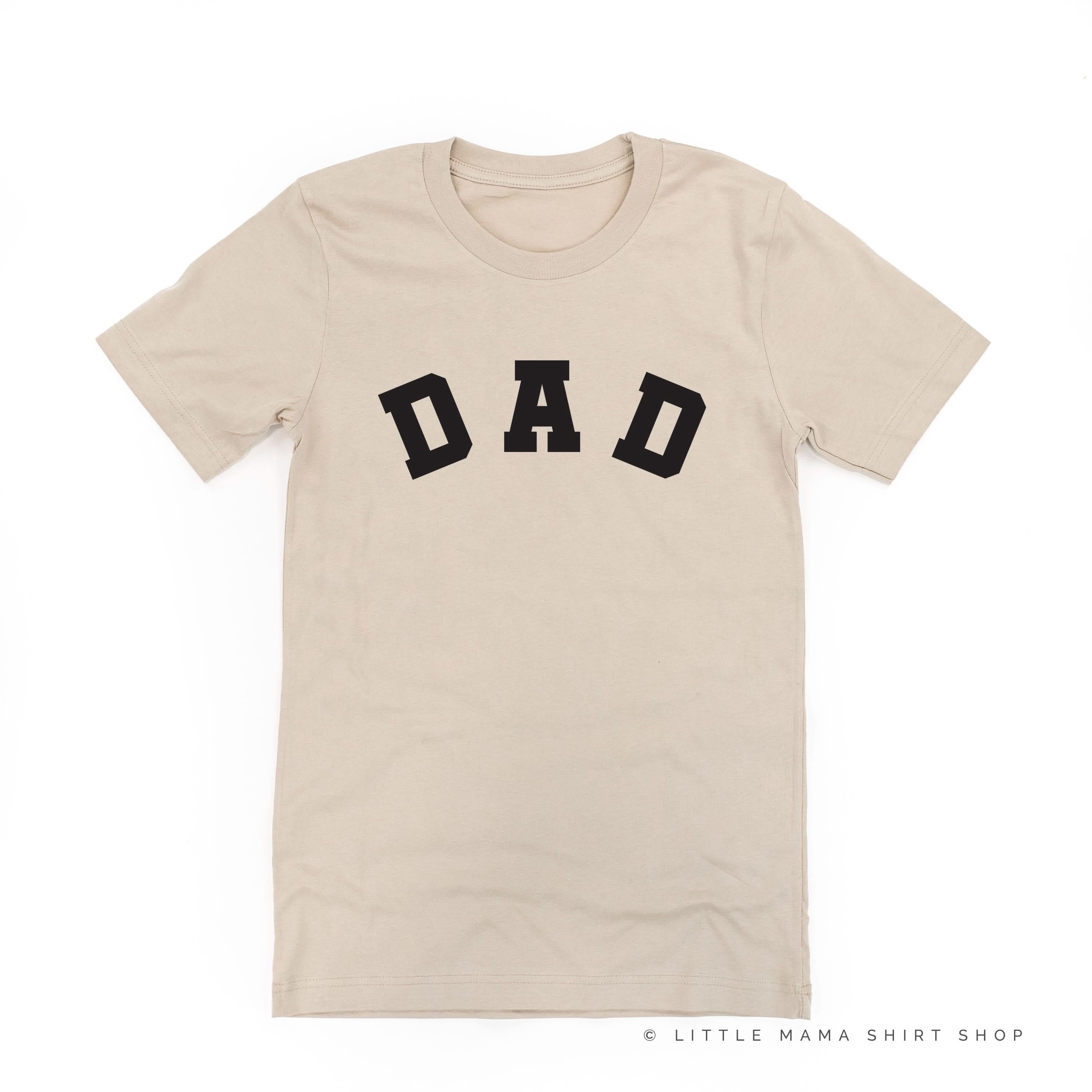 Dad - Arched Varsity - Unisex Tee