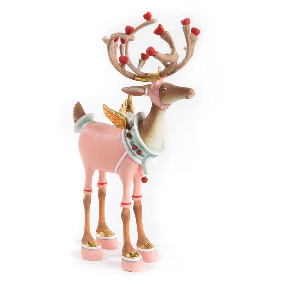 Dash Away Cupid Reindeer Figure by Patience Brewster