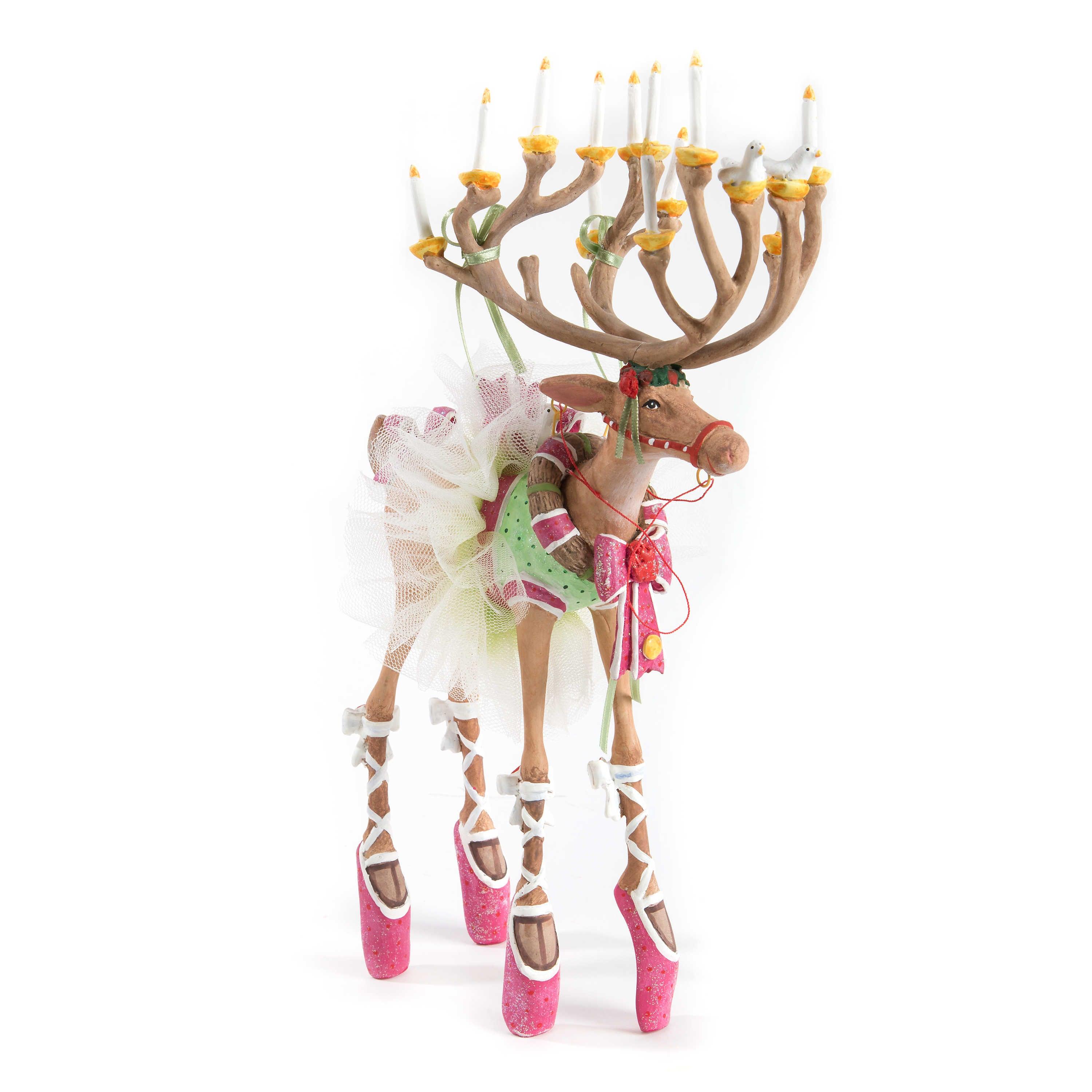 Dash Away Dancer Reindeer Figure by Patience Brewster