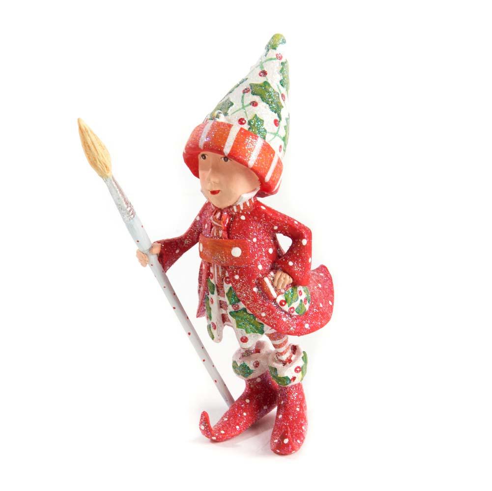 Dash Away Vixen&amp;#39;s Elf Ornament by Patience Brewster