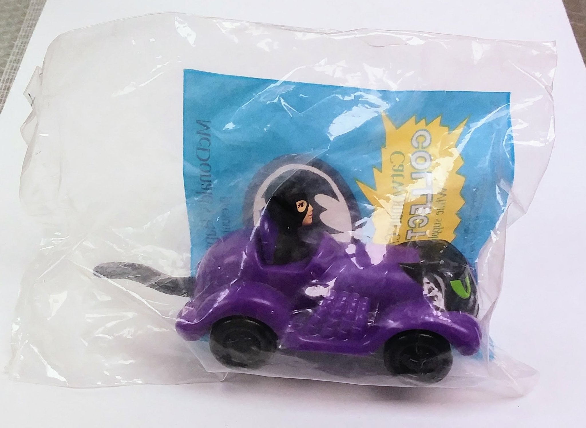 DC Happy Meal toy - Catwoman Cat Coupe (Bagged)