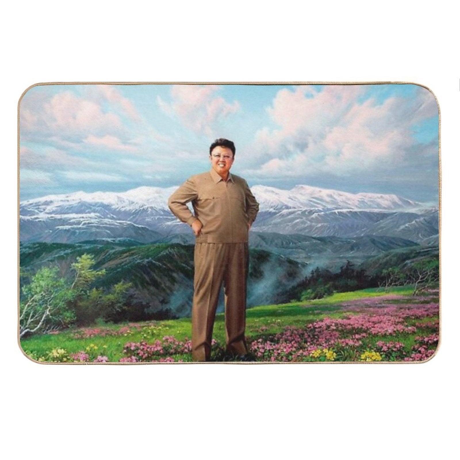 Supreme Leader Kim Jong Il Bath Mat