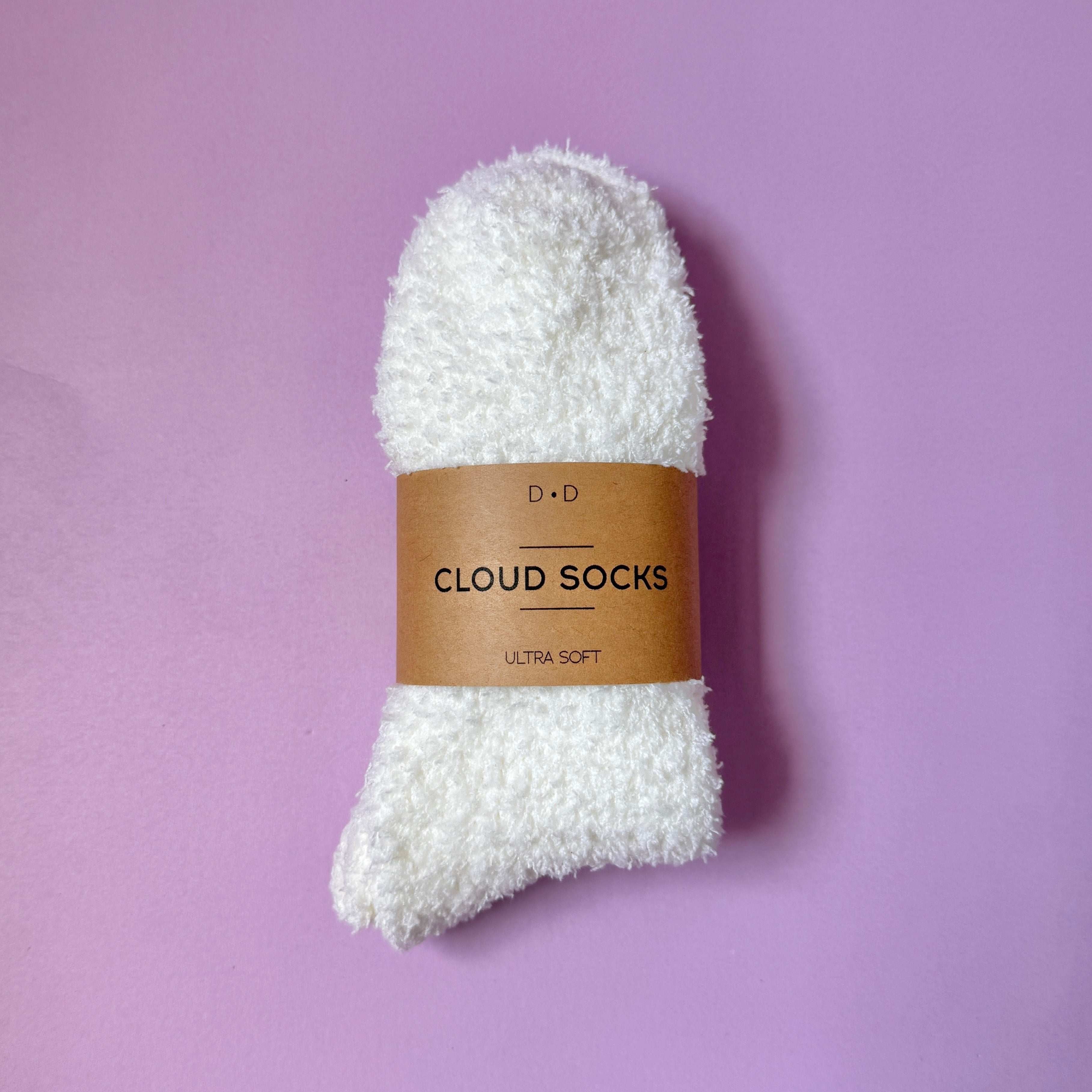Dabble Doll Ultra Soft Cloud Socks, Cozy Socks