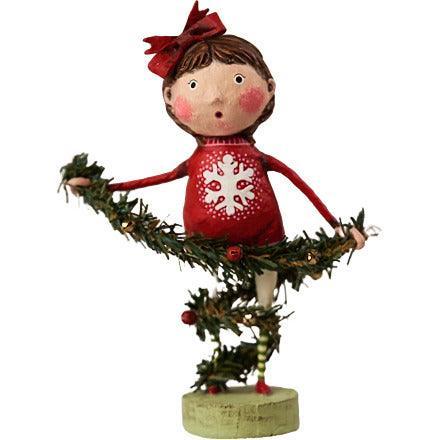 Deck the Halls Holiday Figurine by Lori Mitchell