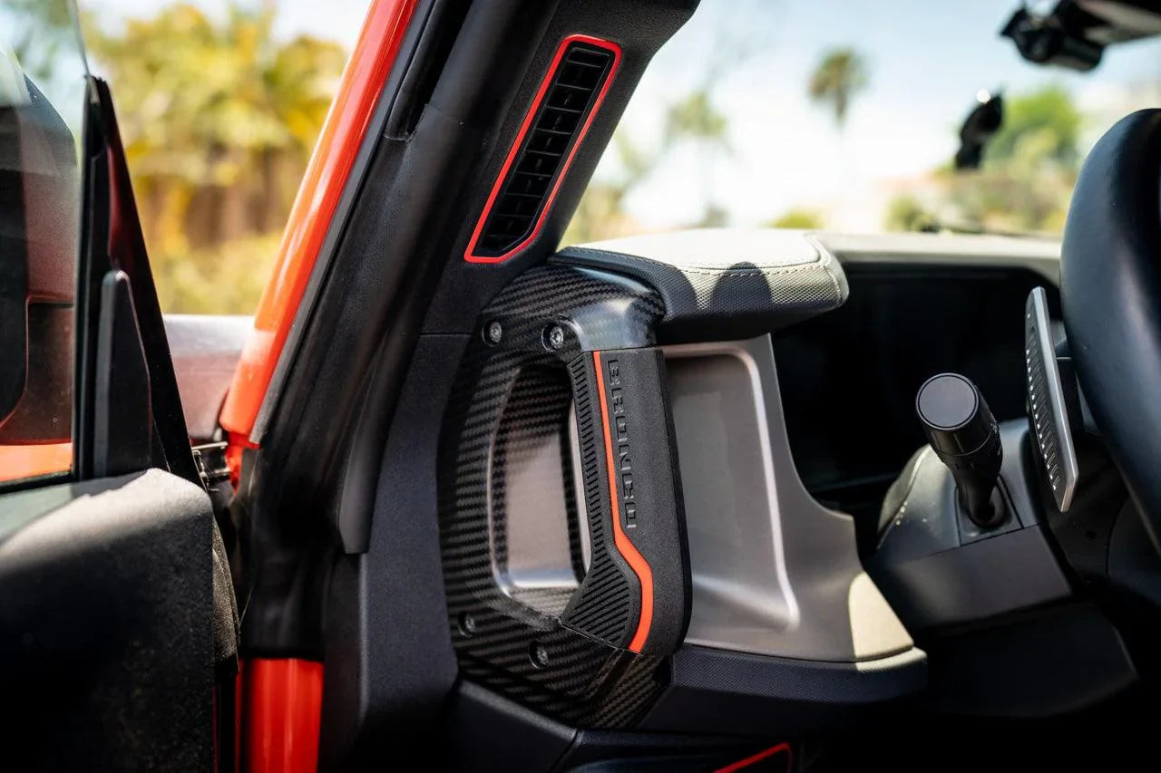 Defroster Vent Outline (Printed Series Vinyl) - 2021+ Bronco