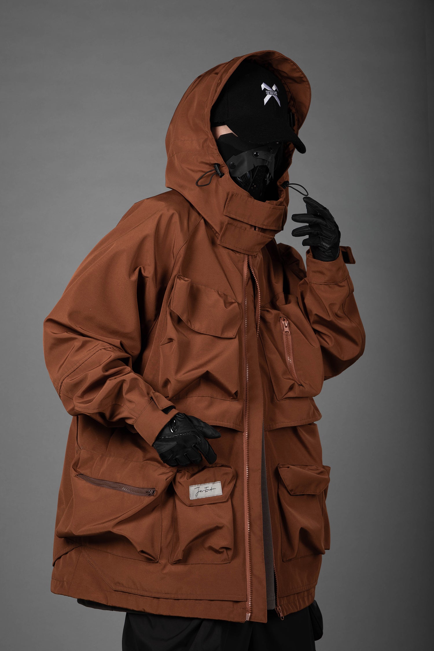 HiJ25 Brown Storage X Tech Jacket
