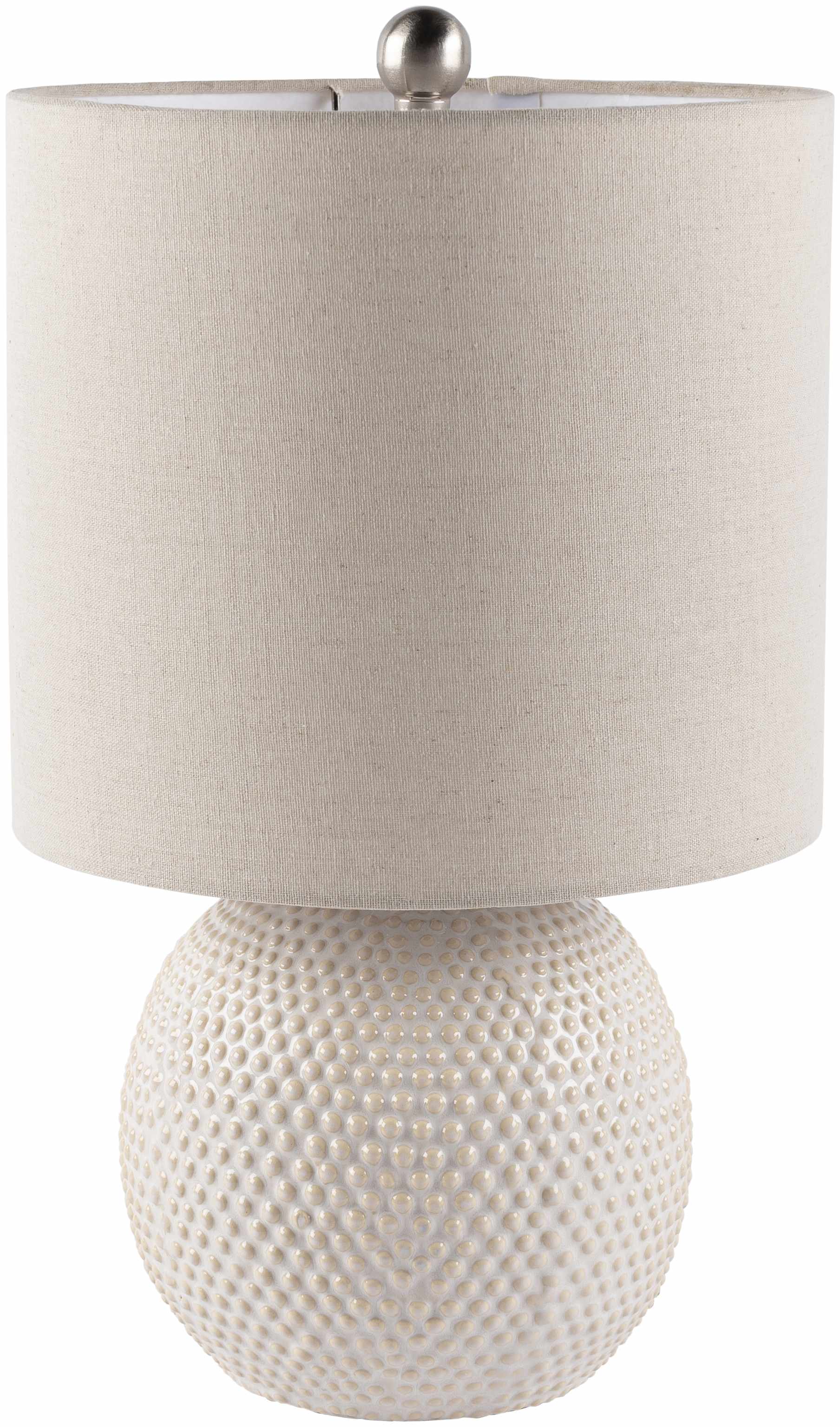 MANALOAL BEIGE TEXTURED TABLE LAMP