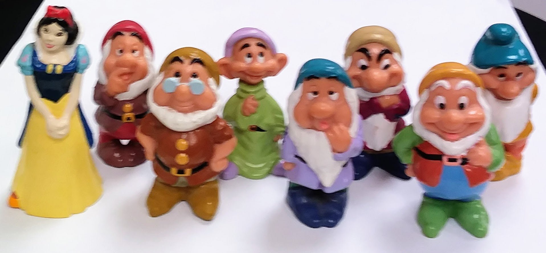 Disney PVC figure set - Snow White and the Seven Dwarves