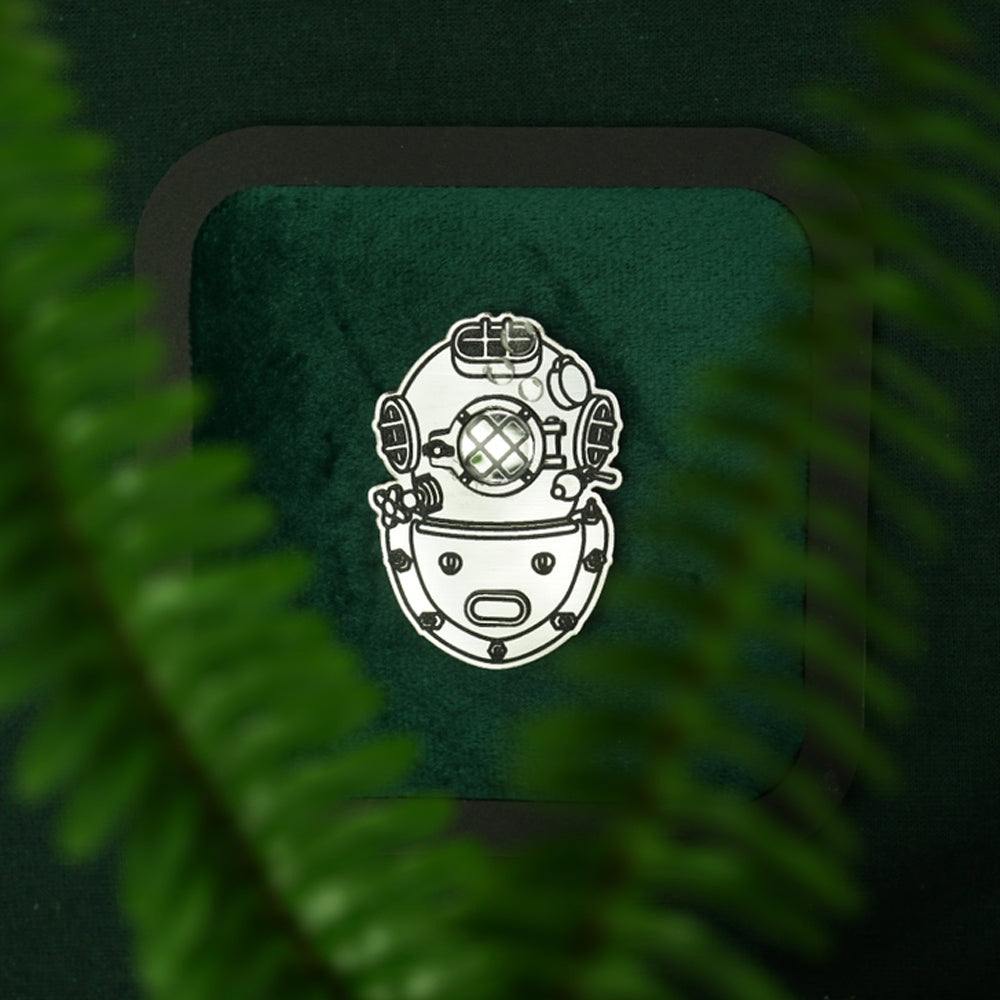 Diver Brooch by Lost Kiwi Designs