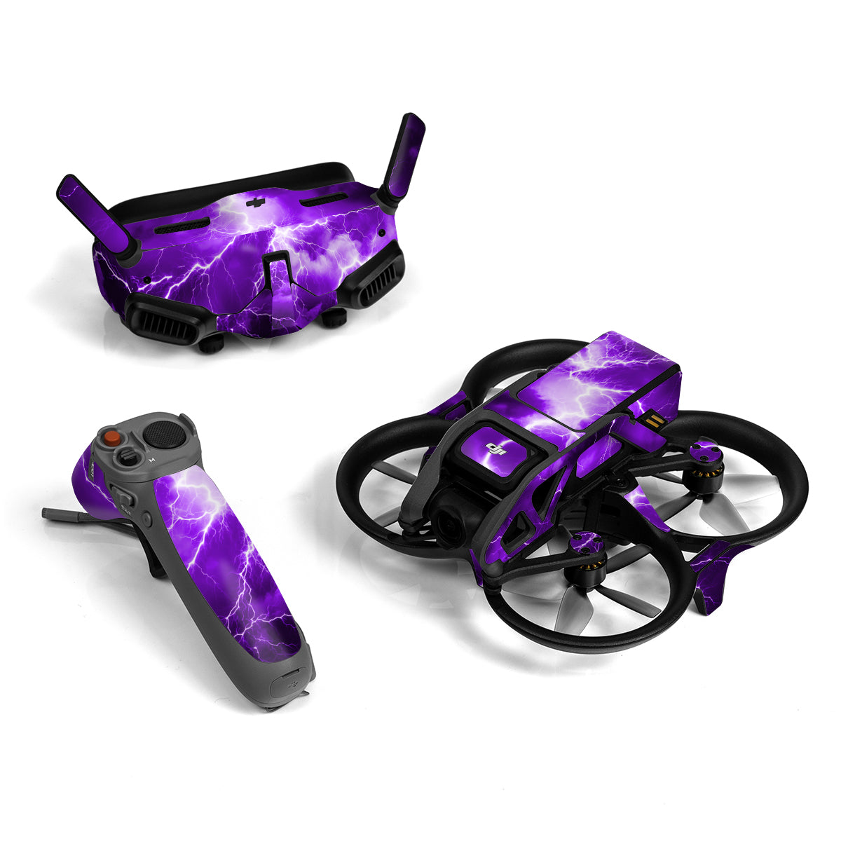 Apocalypse Purple - DJI Avata Skin