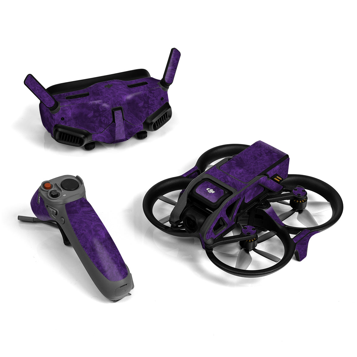 Purple Lacquer - DJI Avata Skin
