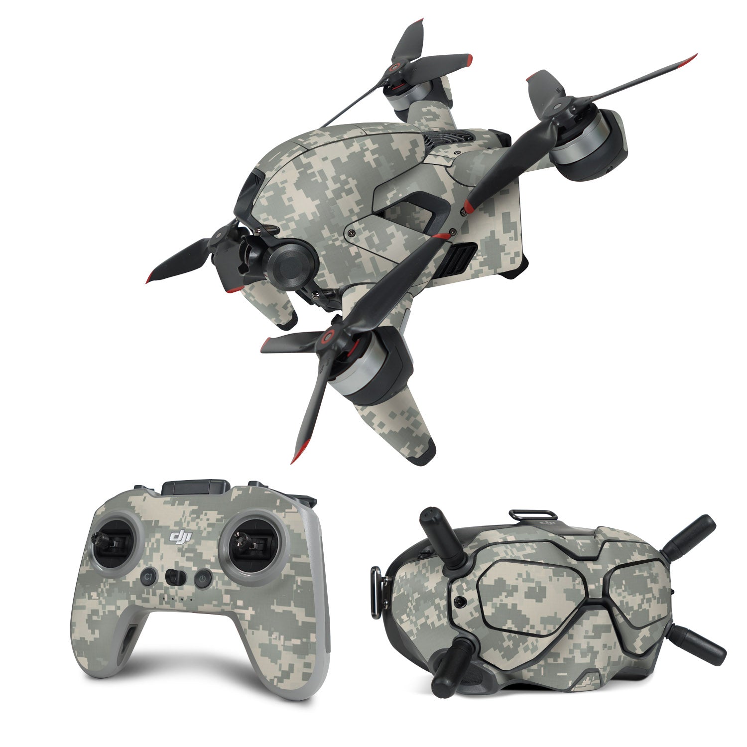 ACU Camo - DJI FPV Combo Skin