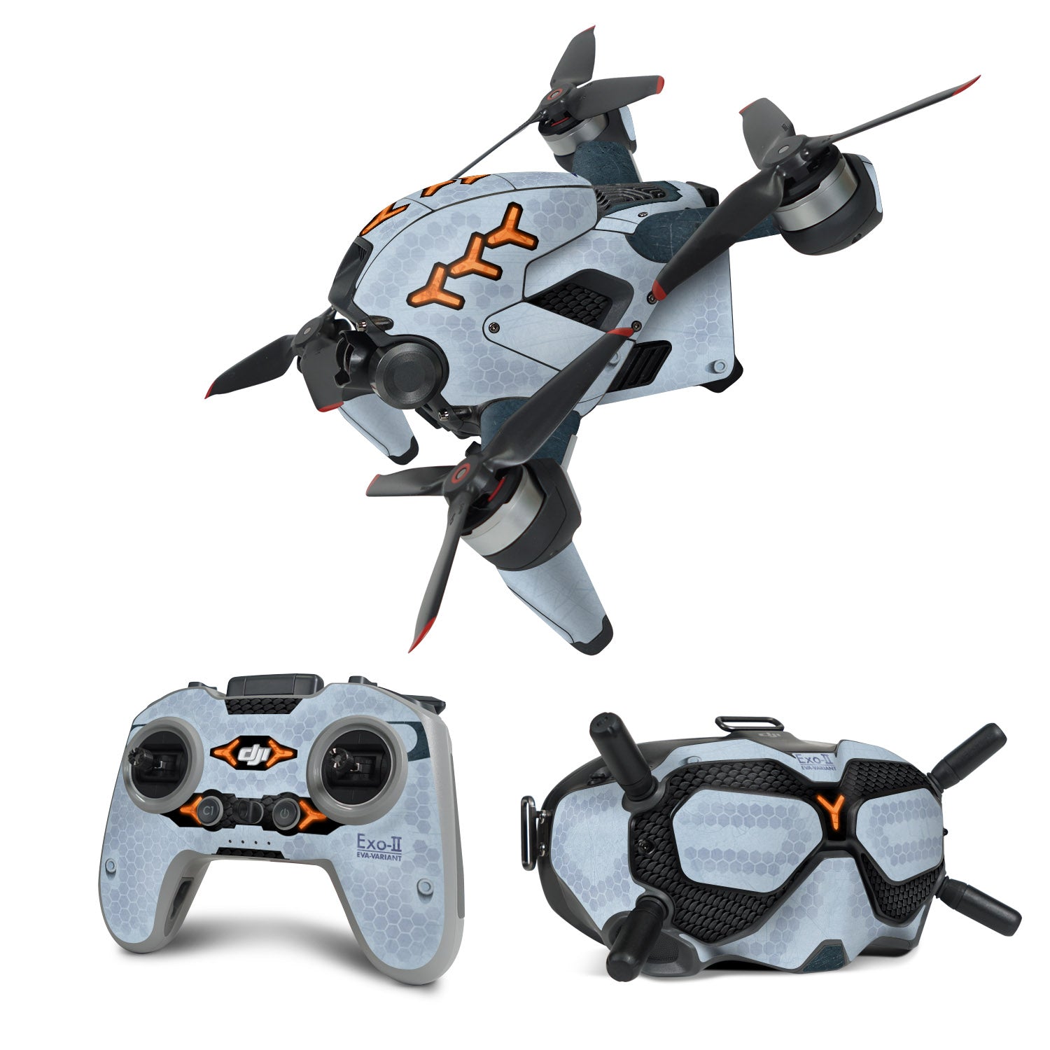 EXO-II - DJI FPV Combo Skin