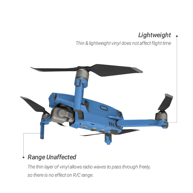 Solid State Blue - DJI Mavic 2 Skin