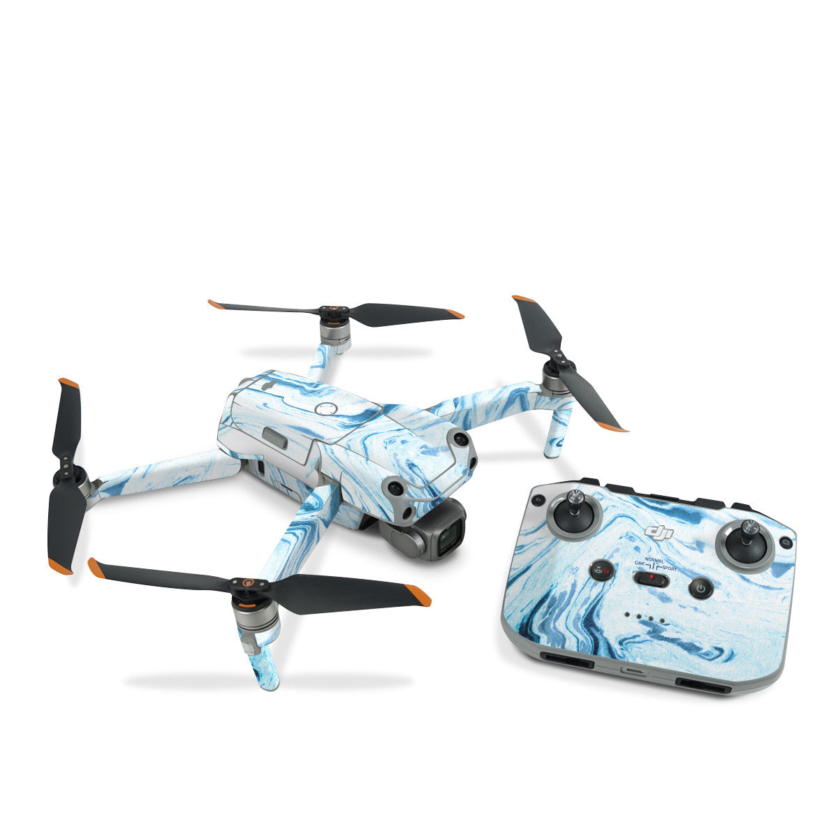AZUL MARBLE - DJI AIR 2S SKIN