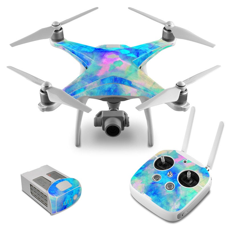 Electrify Ice Blue - DJI Phantom 4 Skin