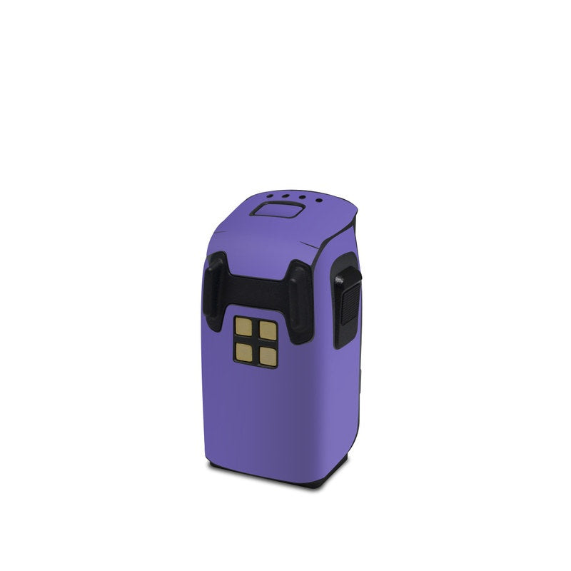 Solid State Purple - DJI Spark Battery Skin