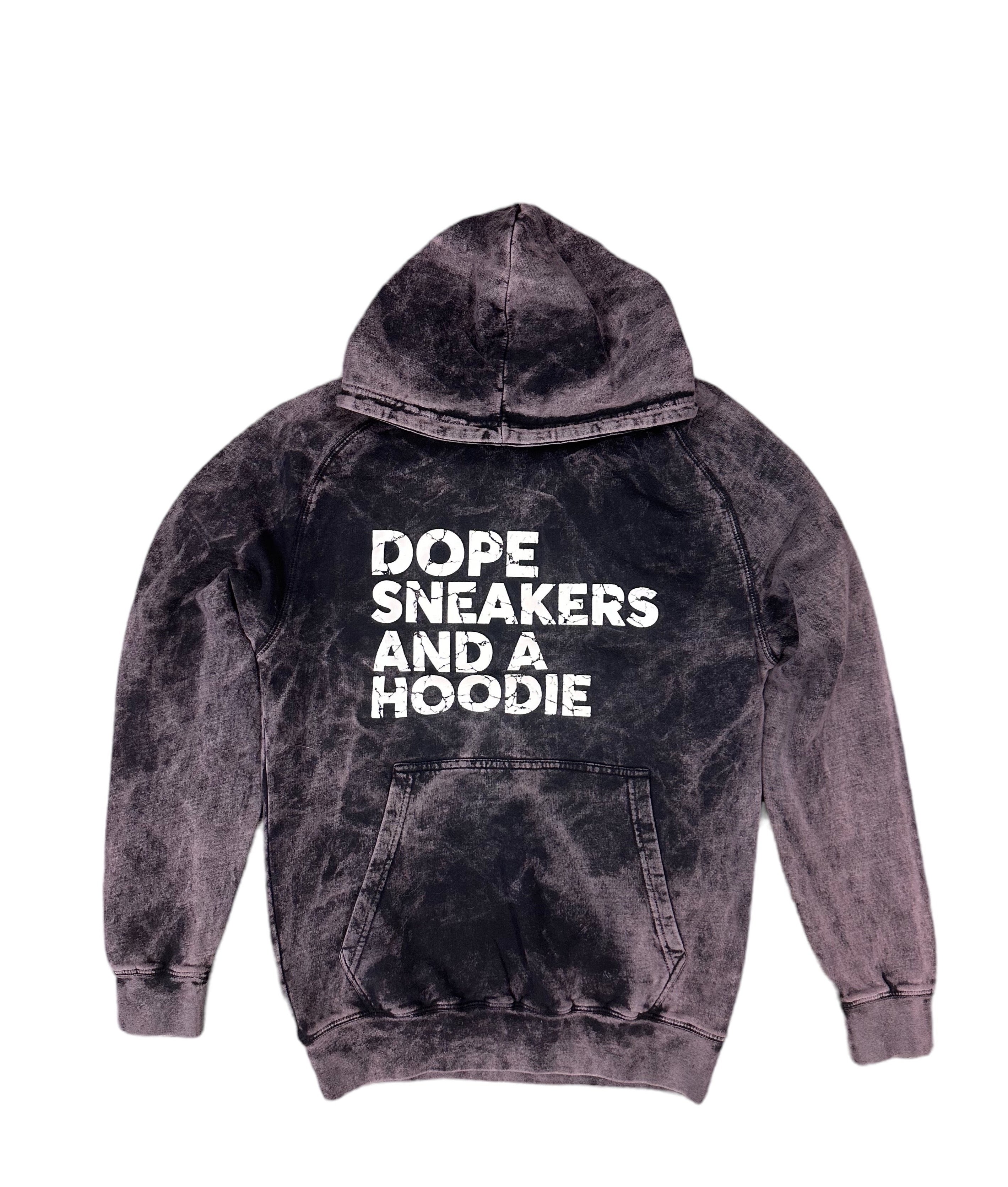 Dope Sneakers and a Hoodie  -Tie Dye