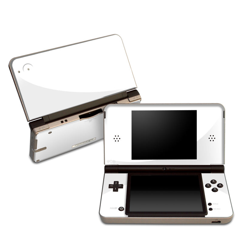 Solid State White - Nintendo DSi XL Skin