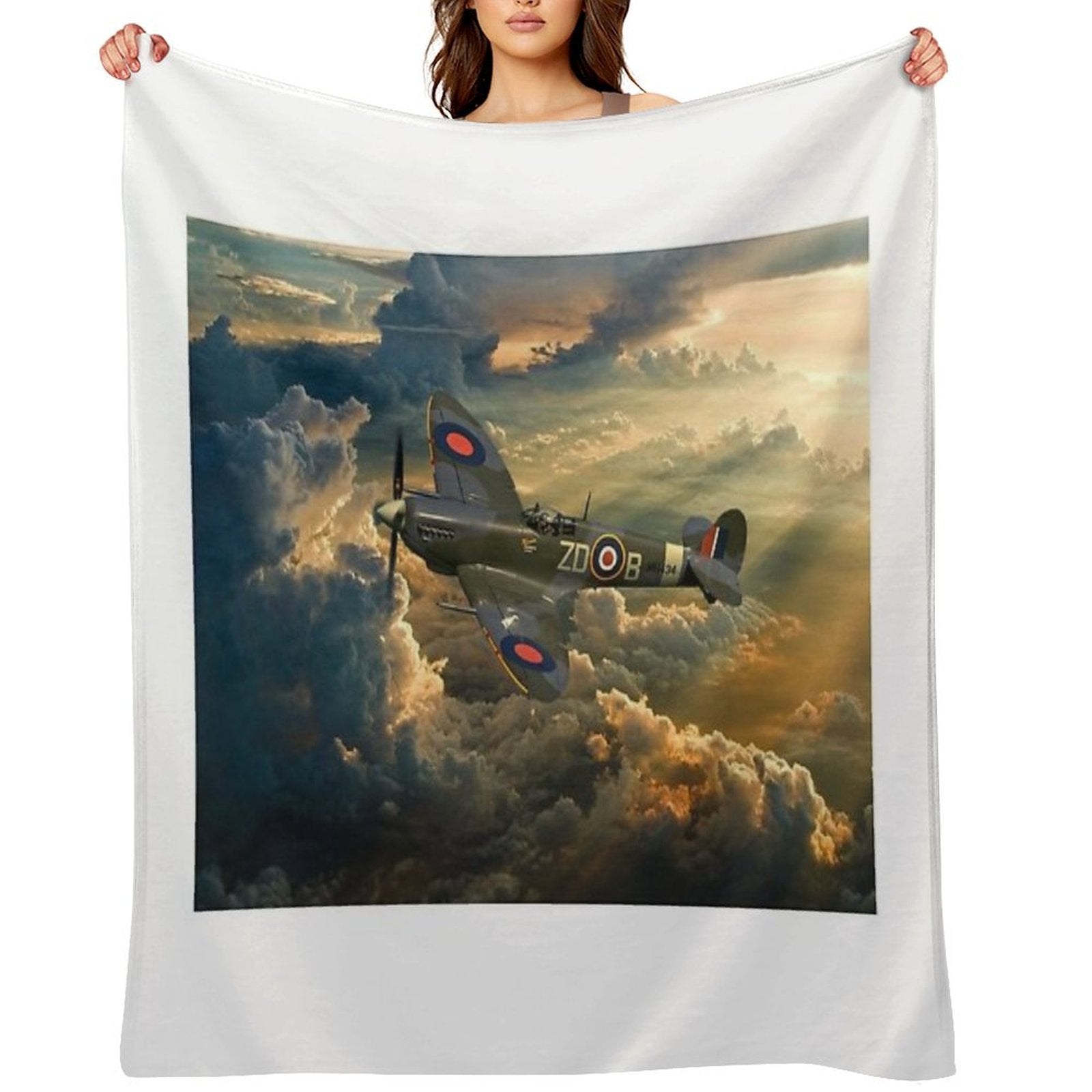 Spitfire Throw Blanket