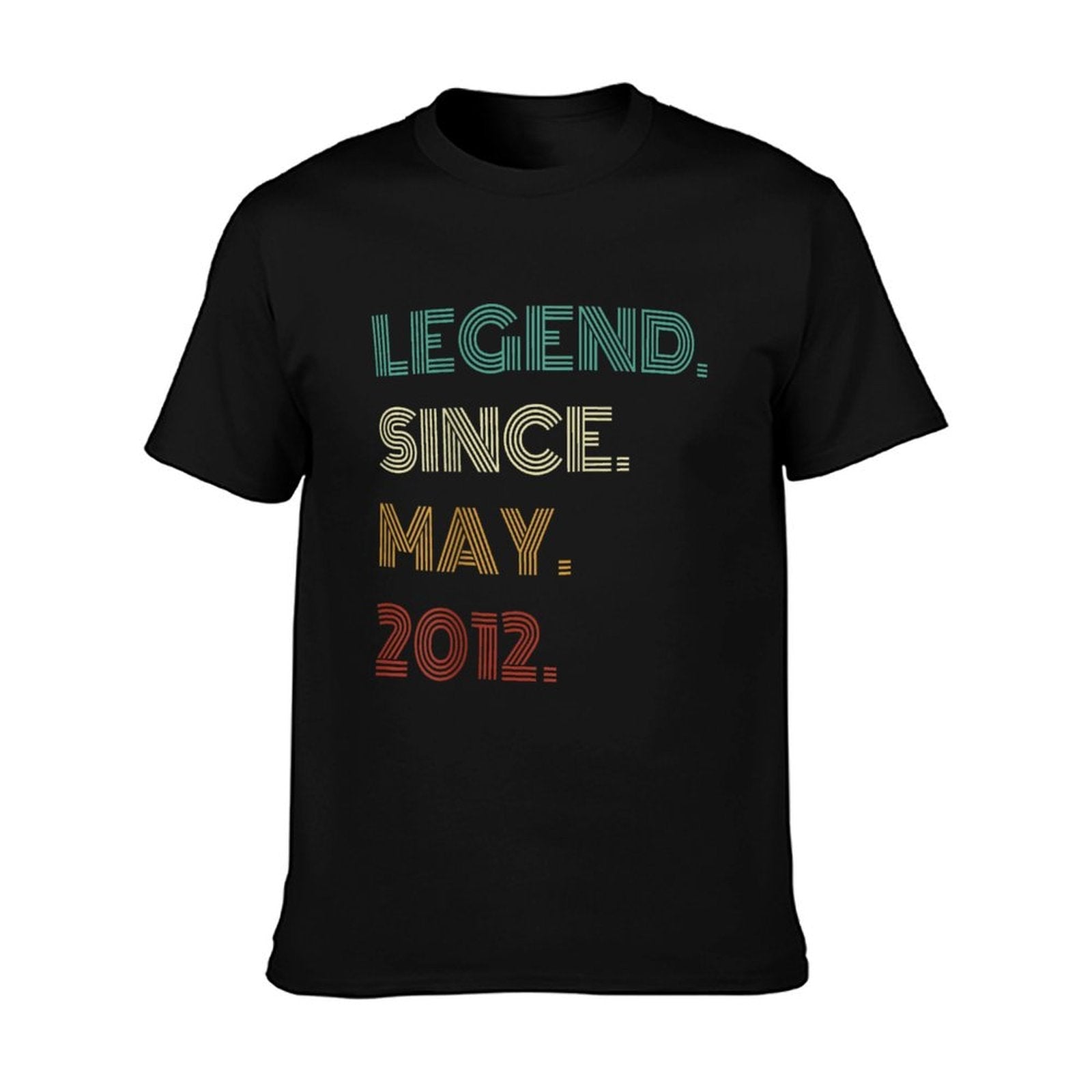 13 Years Old Legend Since May 2012 13th Birthday T-Shirt