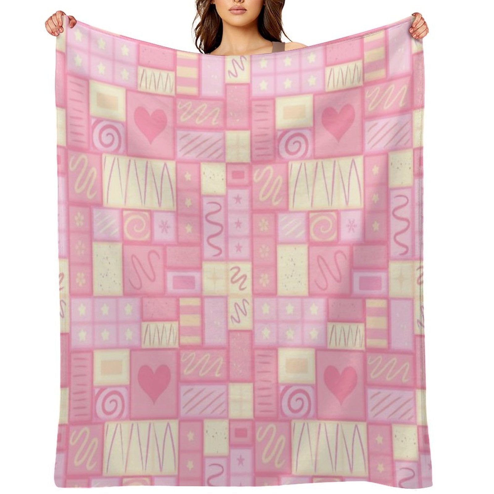 Strawberry Chocolate Throw Blanket