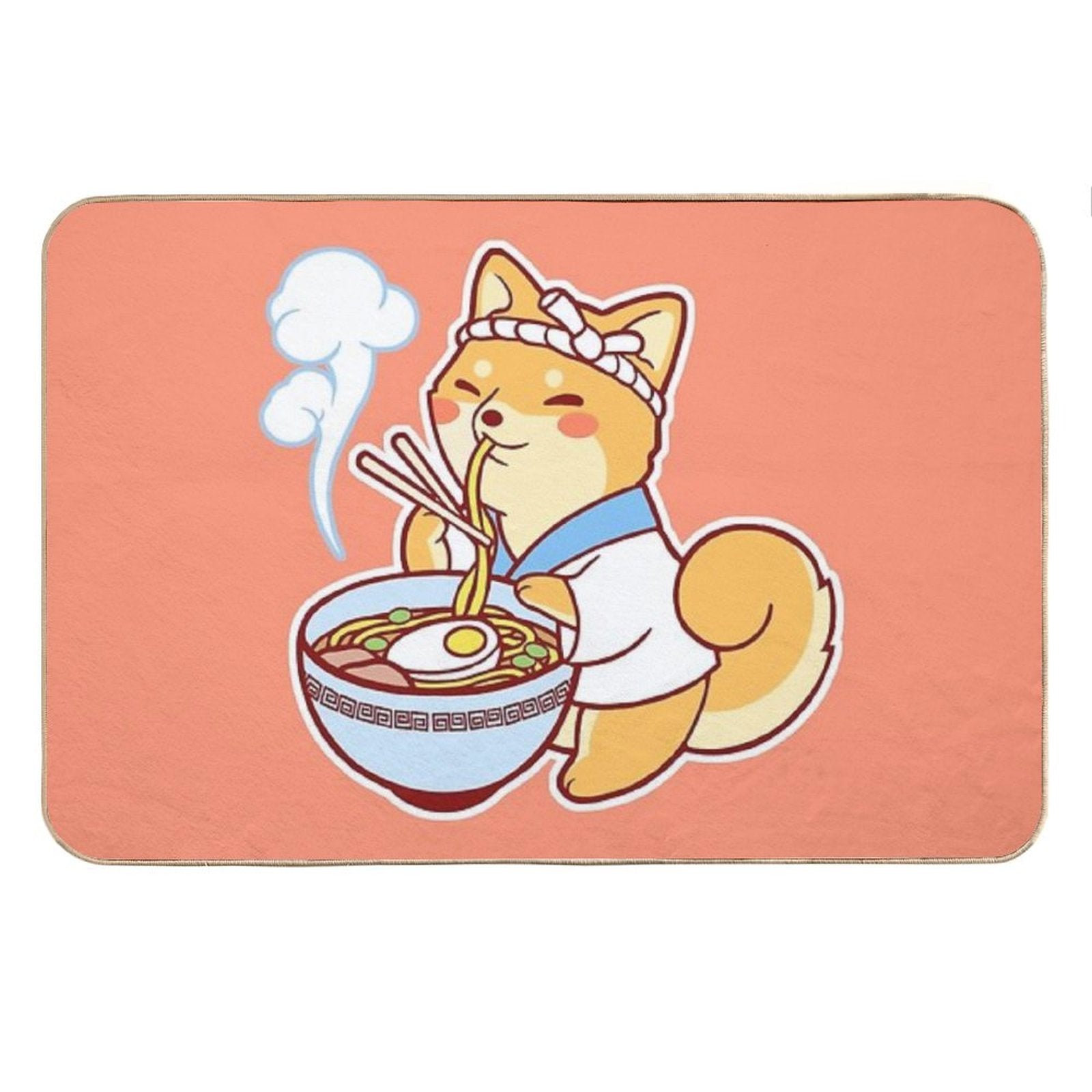 Ramen Shiba Bath Mat